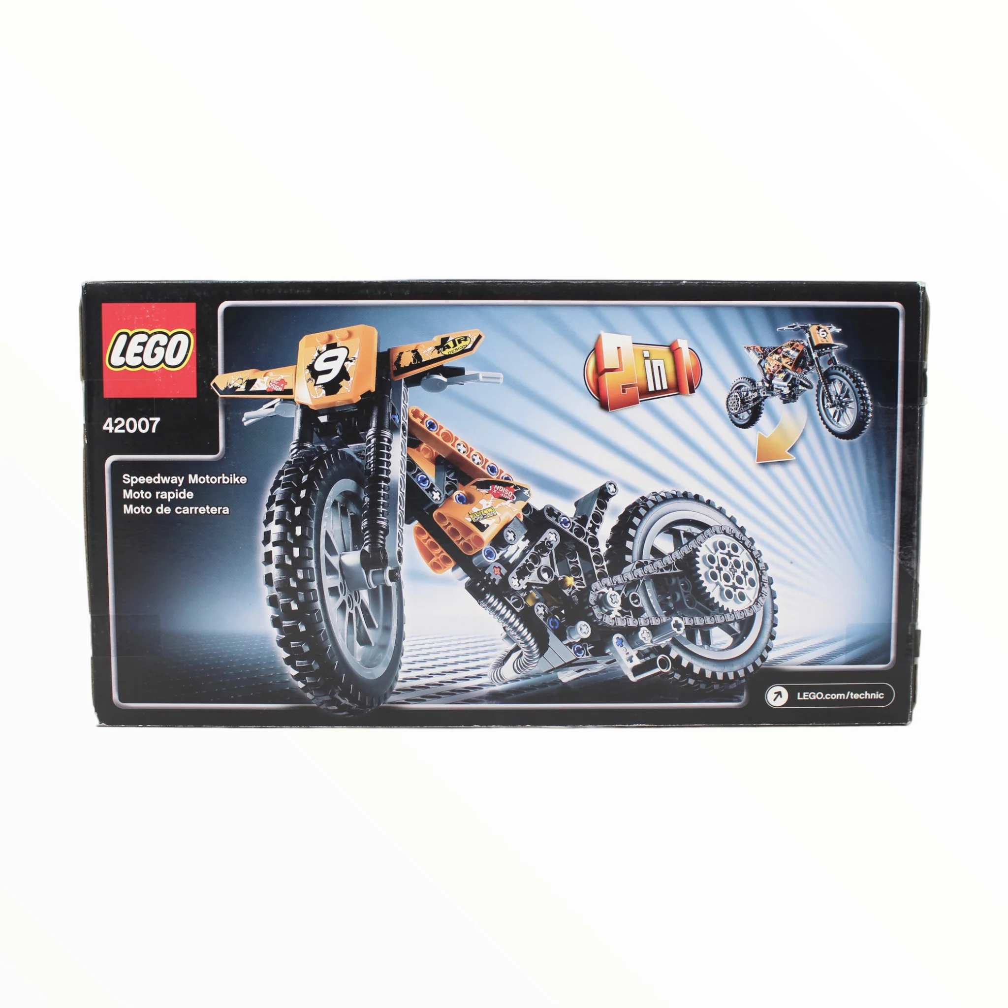 Certified Used Set 42007 Technic Moto Cross Bike - Image 2