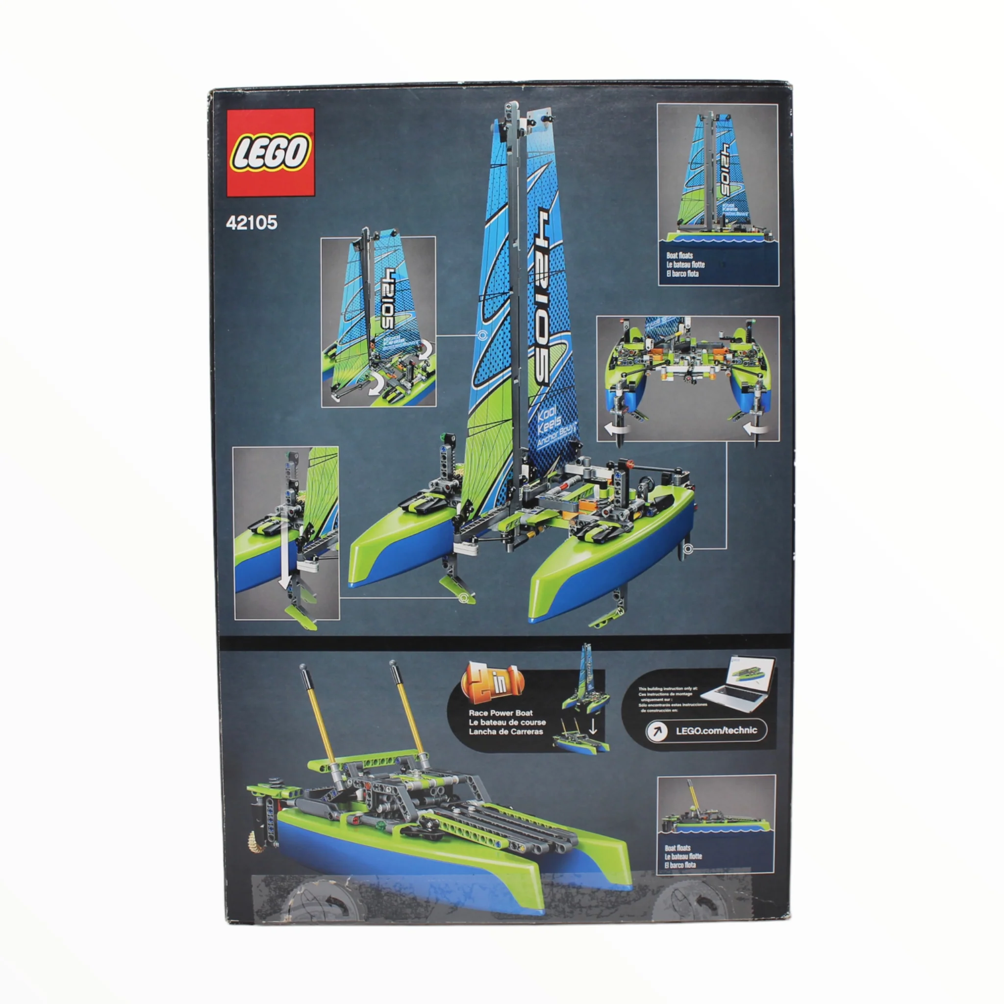 Certified Used Set 42105 Technic Catamaran - Image 2