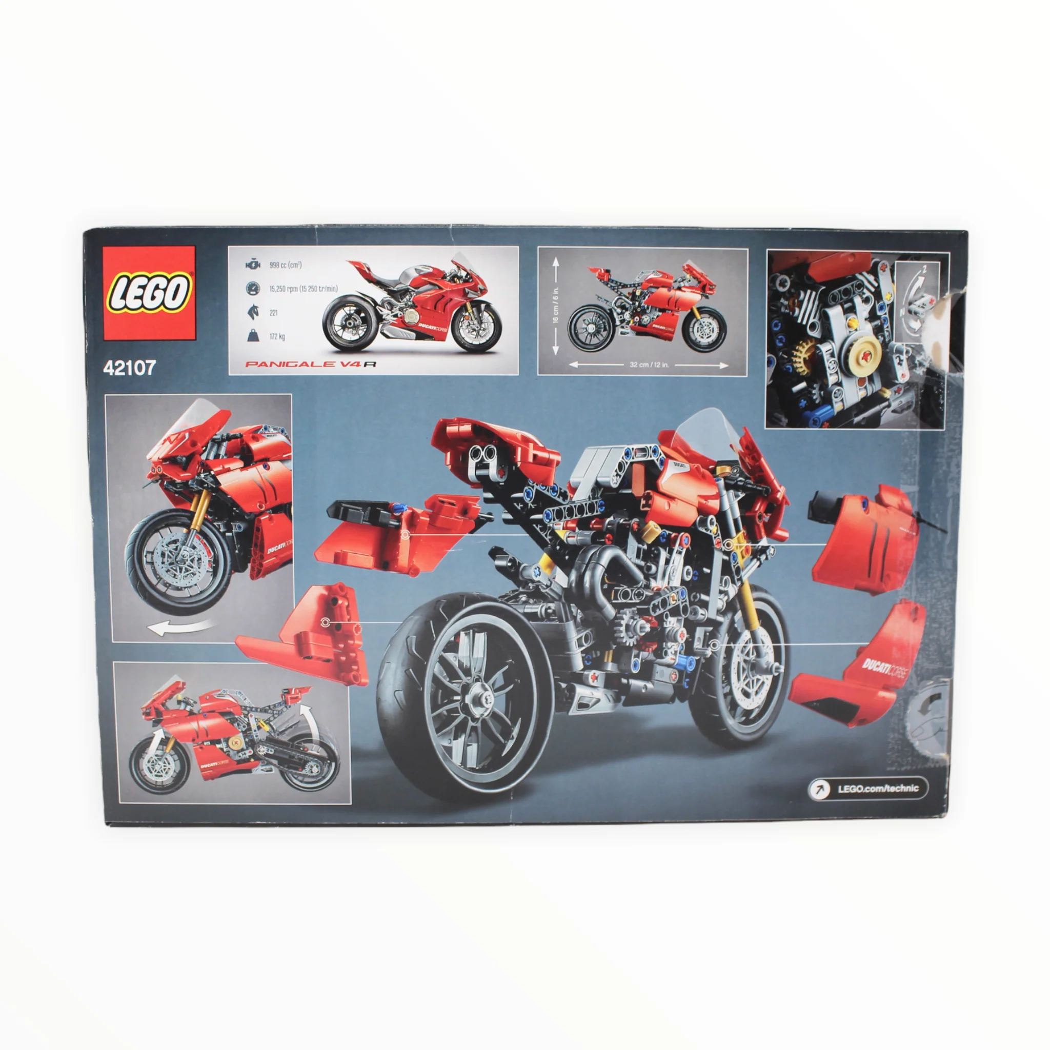 Certified Used Set 42107 Technic Ducati Panigale V4 R - Image 2
