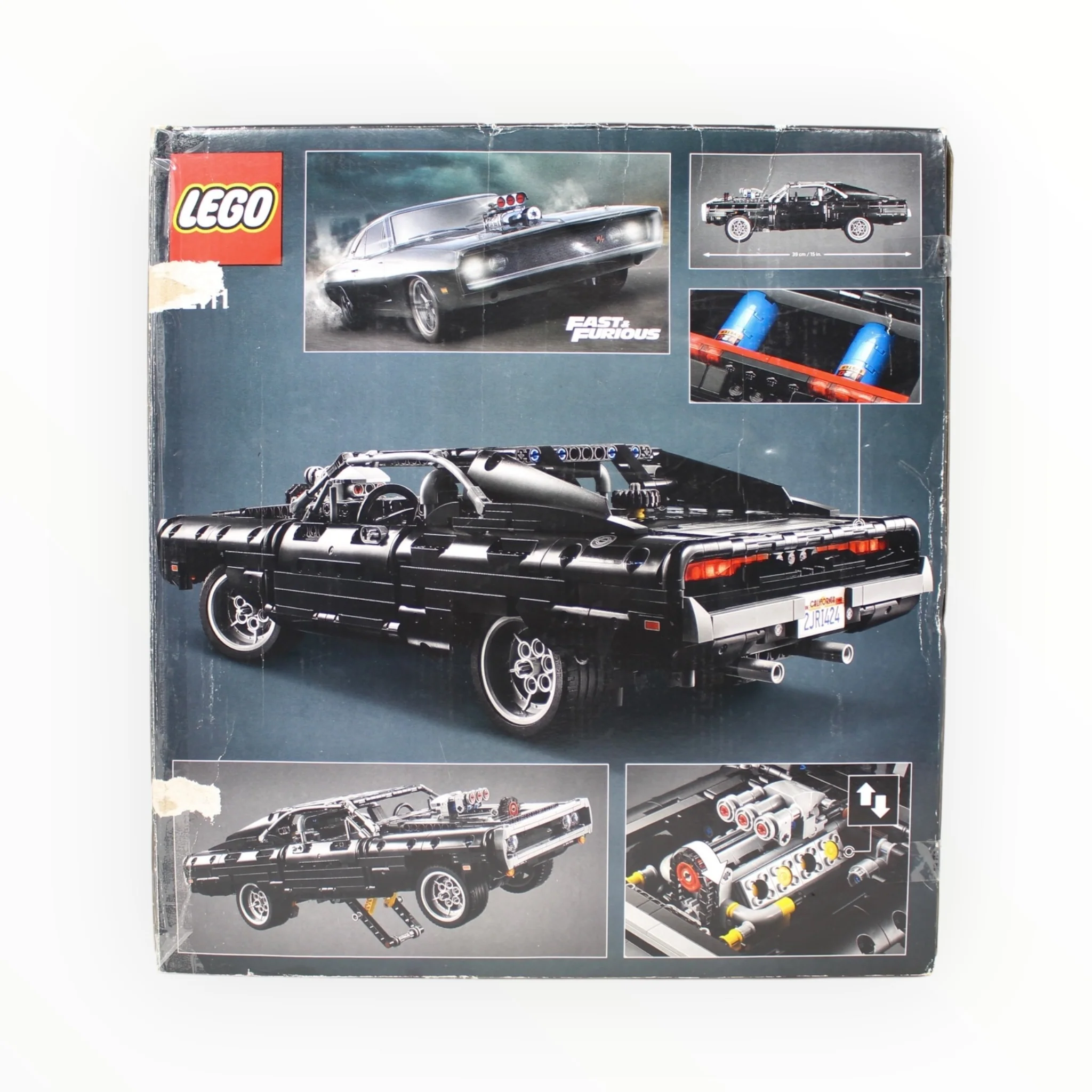 Certified Used Set 42111 Technic Dom’s Dodge Charger (damaged box, bags 2-4 sealed) - Image 2