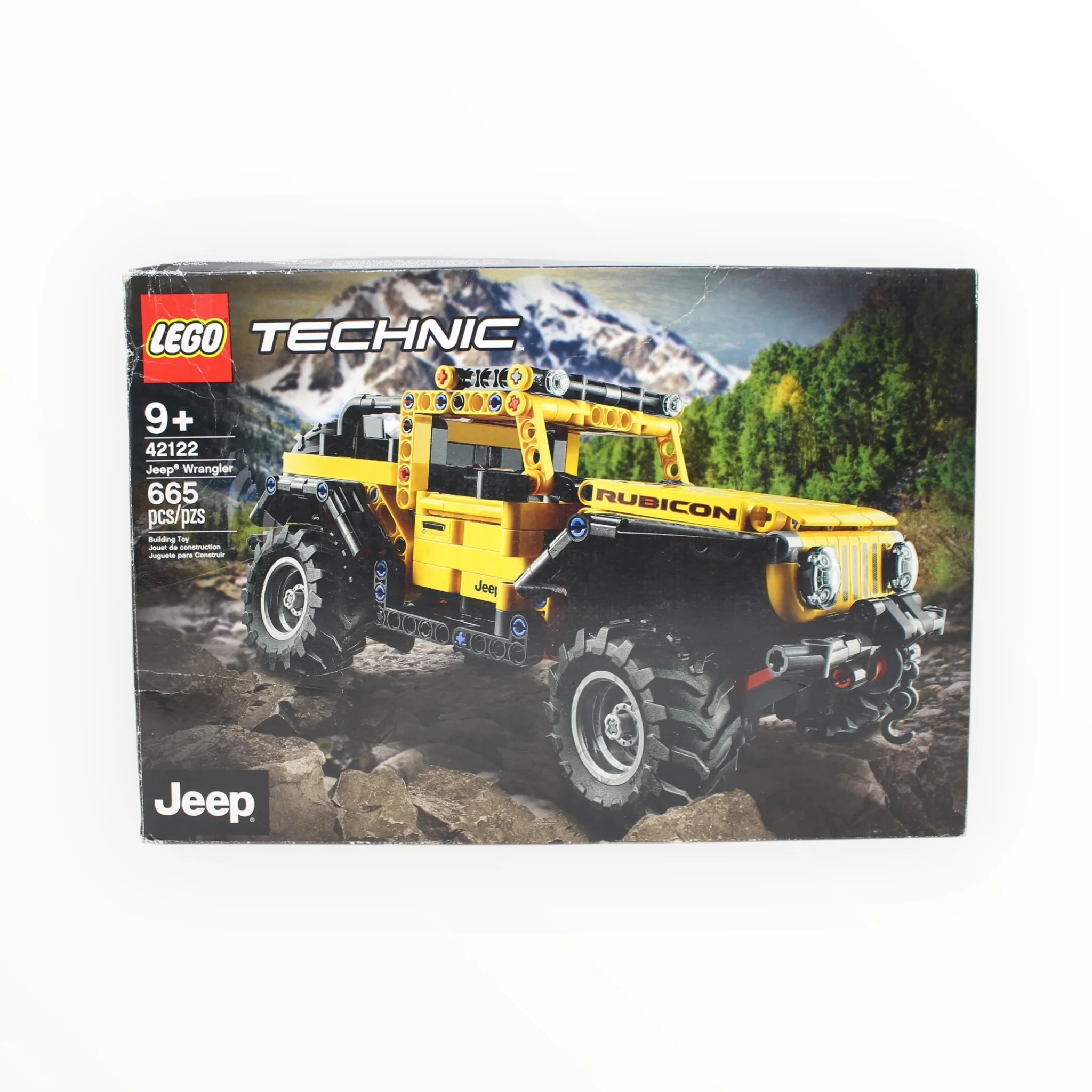 Certified Used Set 42122 Technic Jeep Wrangler (open damaged box, sealed bags)