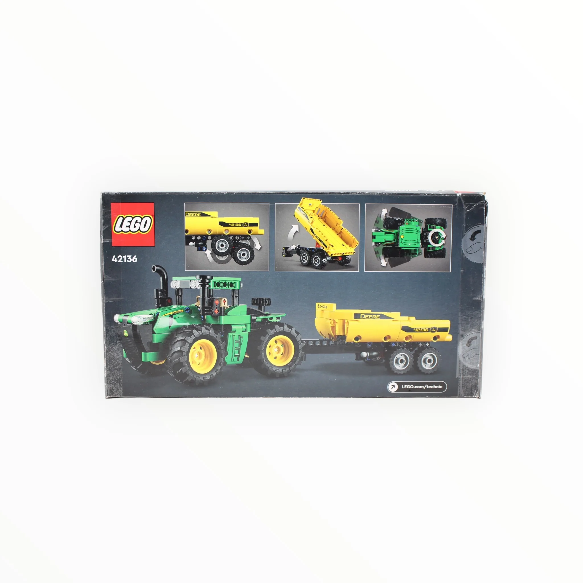 Certified Used Set 42136 Technic John Deere 9620R 4WD Tractor - Image 2