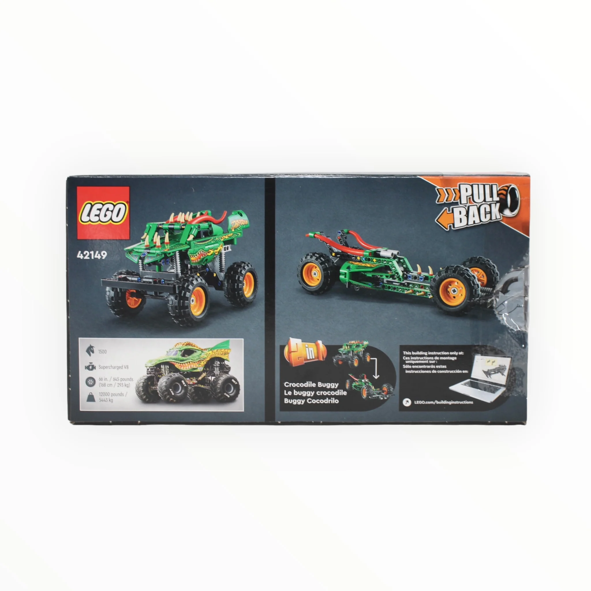 Certified Used Set 42149 Technic Monster Jam Dragon - Image 2