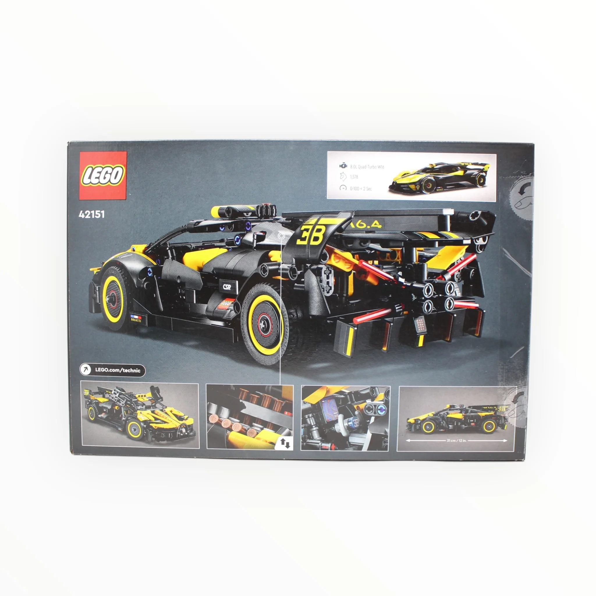 Certified Used Set 42151 Technic Bugatti Bolide - Image 2