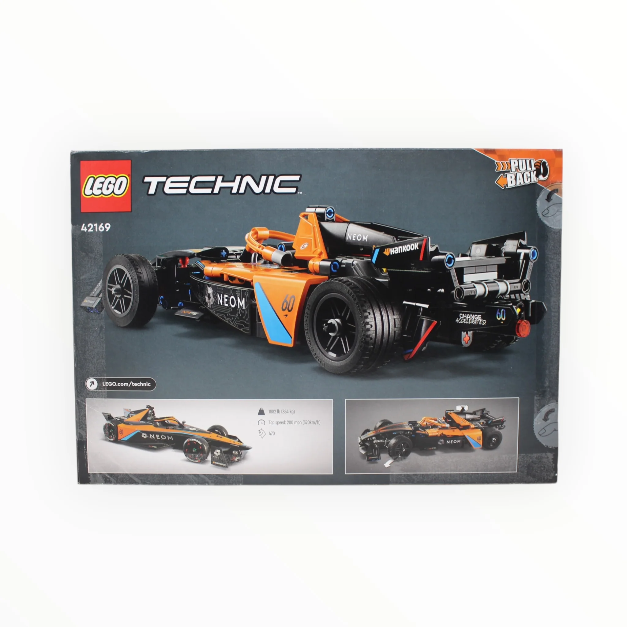 Certified Used Set 42169 Technic NEOM McLaren Formula E Team (open box, sealed bags) - Image 2