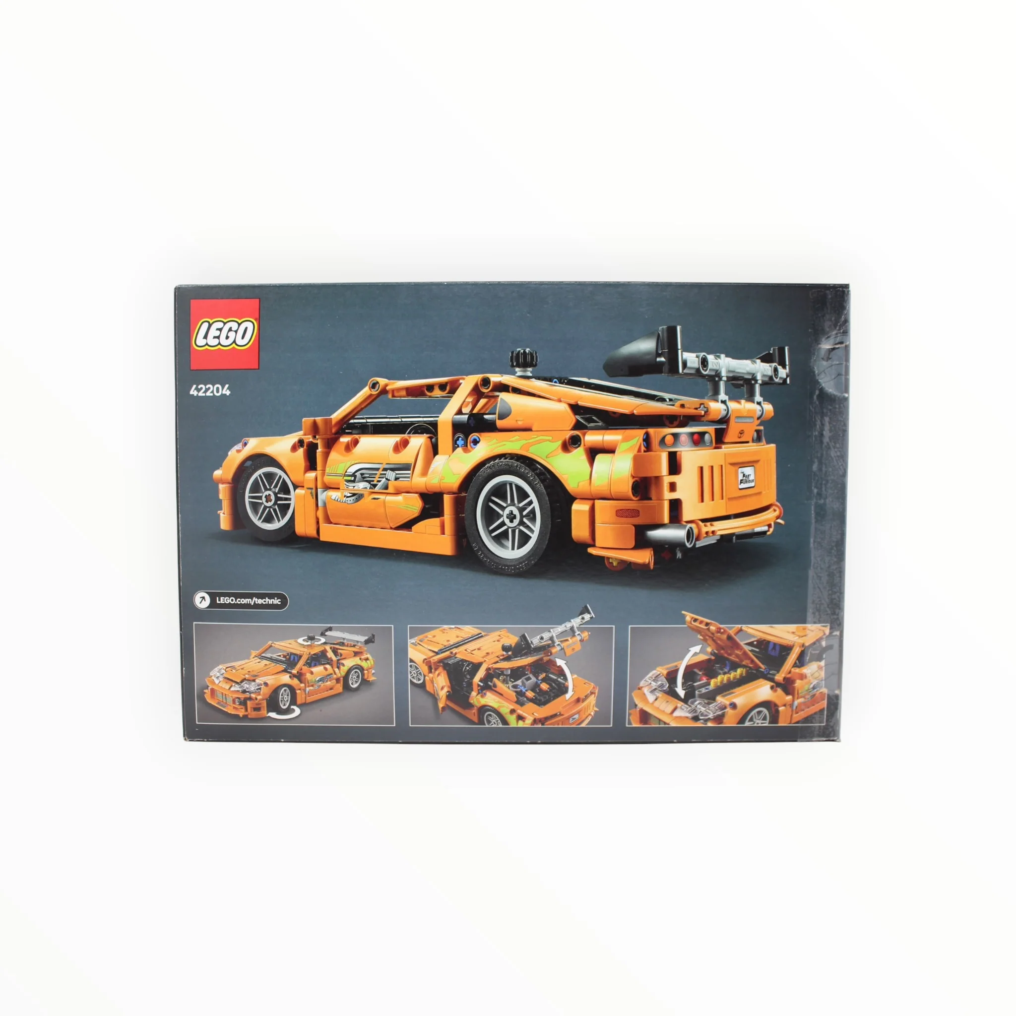 Certified Used Set 42204 Technic Fast & Furious Toyota Supra MK4 - Image 2