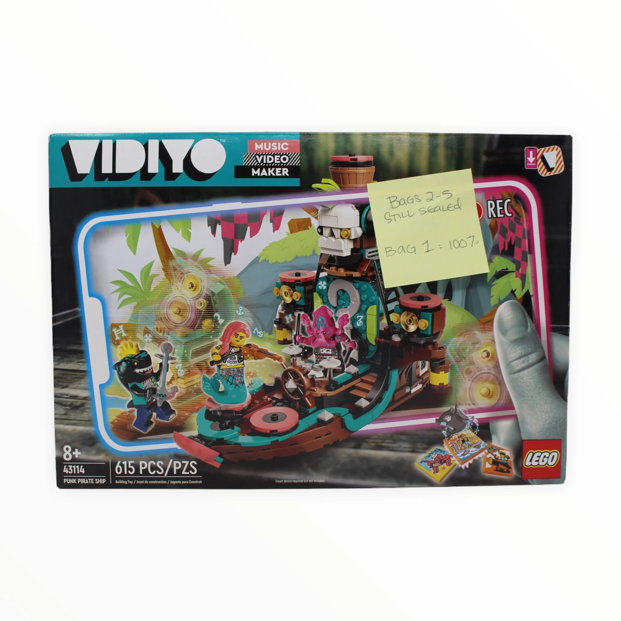 Certified Used Set 43114 VIDIYO Punk Pirate Ship