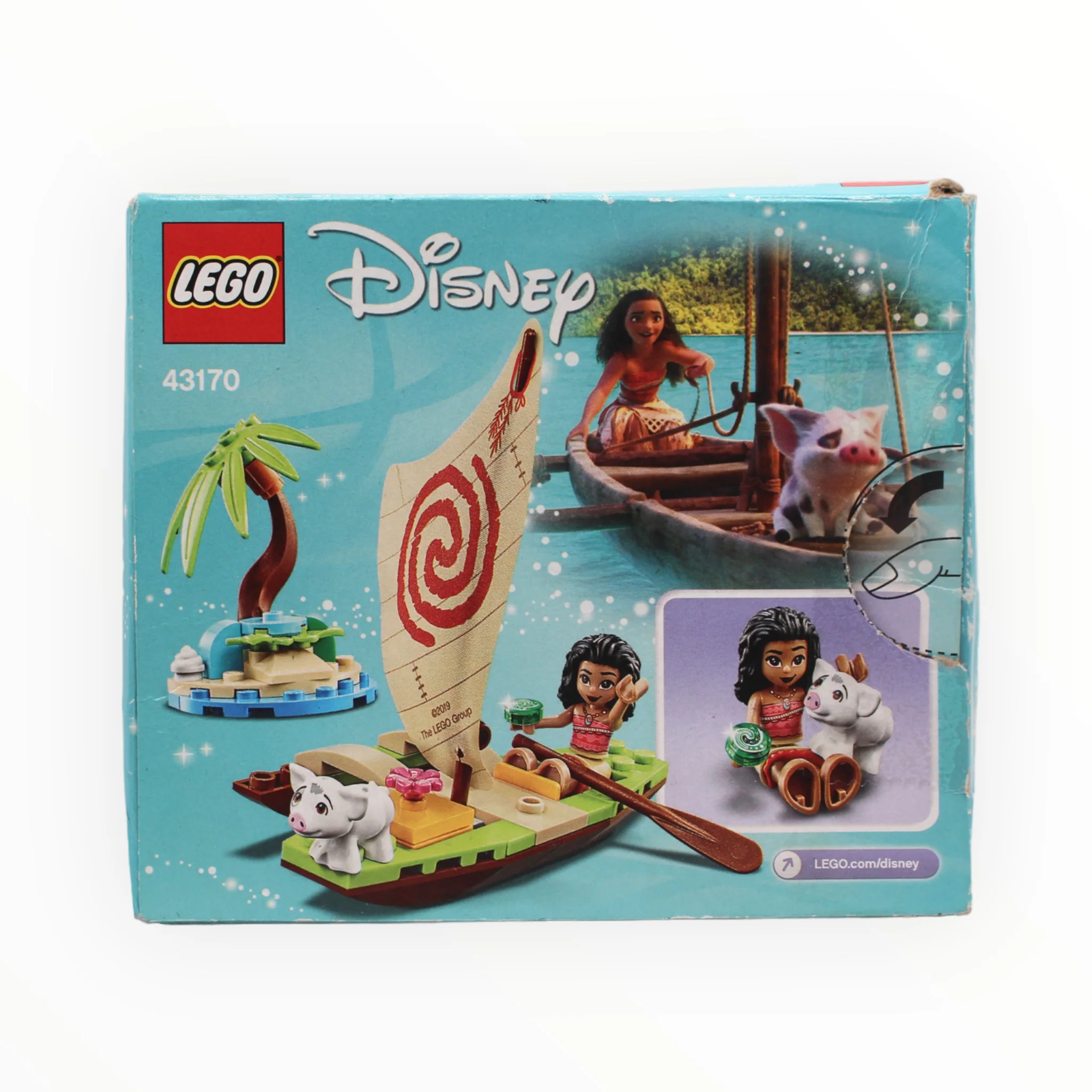 Certified Used Set 43170 Disney Moana’s Ocean Adventure - Image 2
