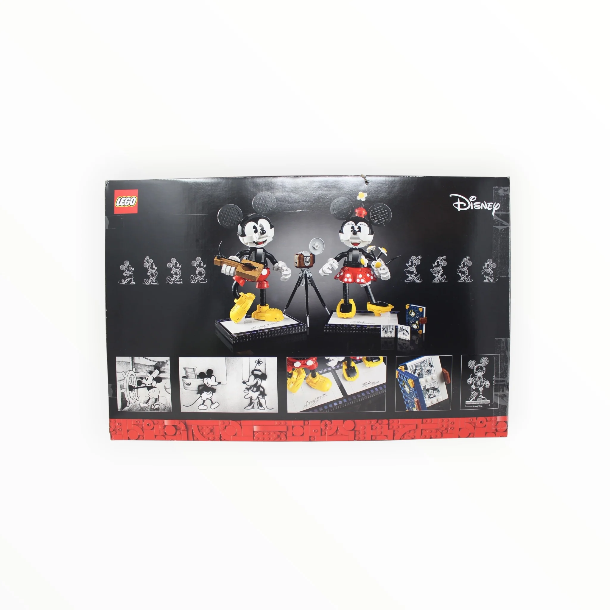 Certified Used Set 43179 Disney Mickey Mouse & Minnie Mouse (open box, sealed bags) - Image 2