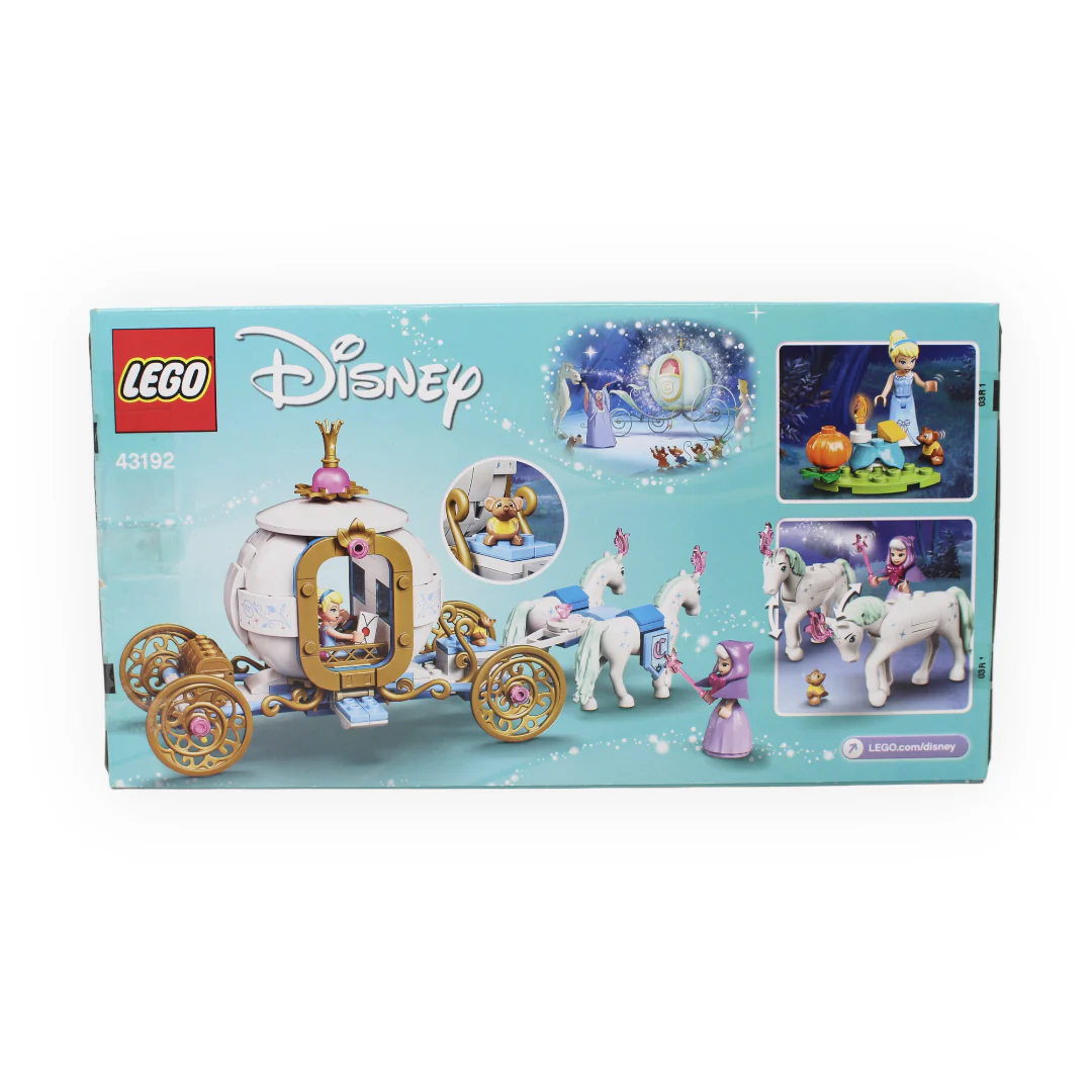 Certified Used Set 43192 Disney Princess Cinderella’s Royal Carriage - Image 2