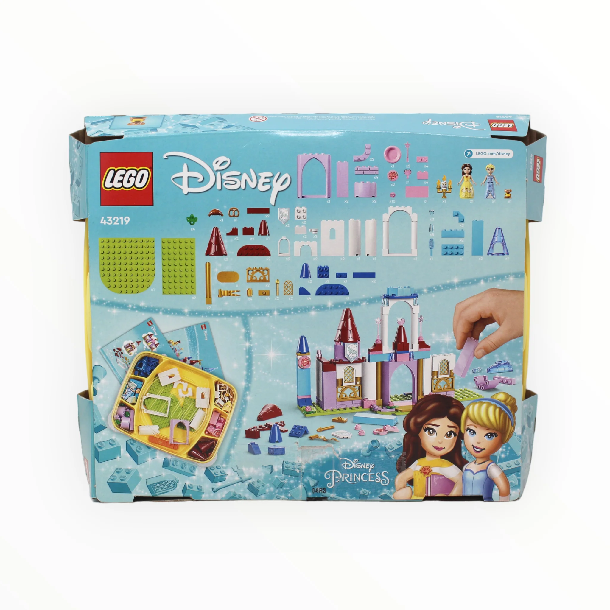 Certified Used Set 43219 Disney Princess Creative Castles (open box, sealed bags) - Image 2