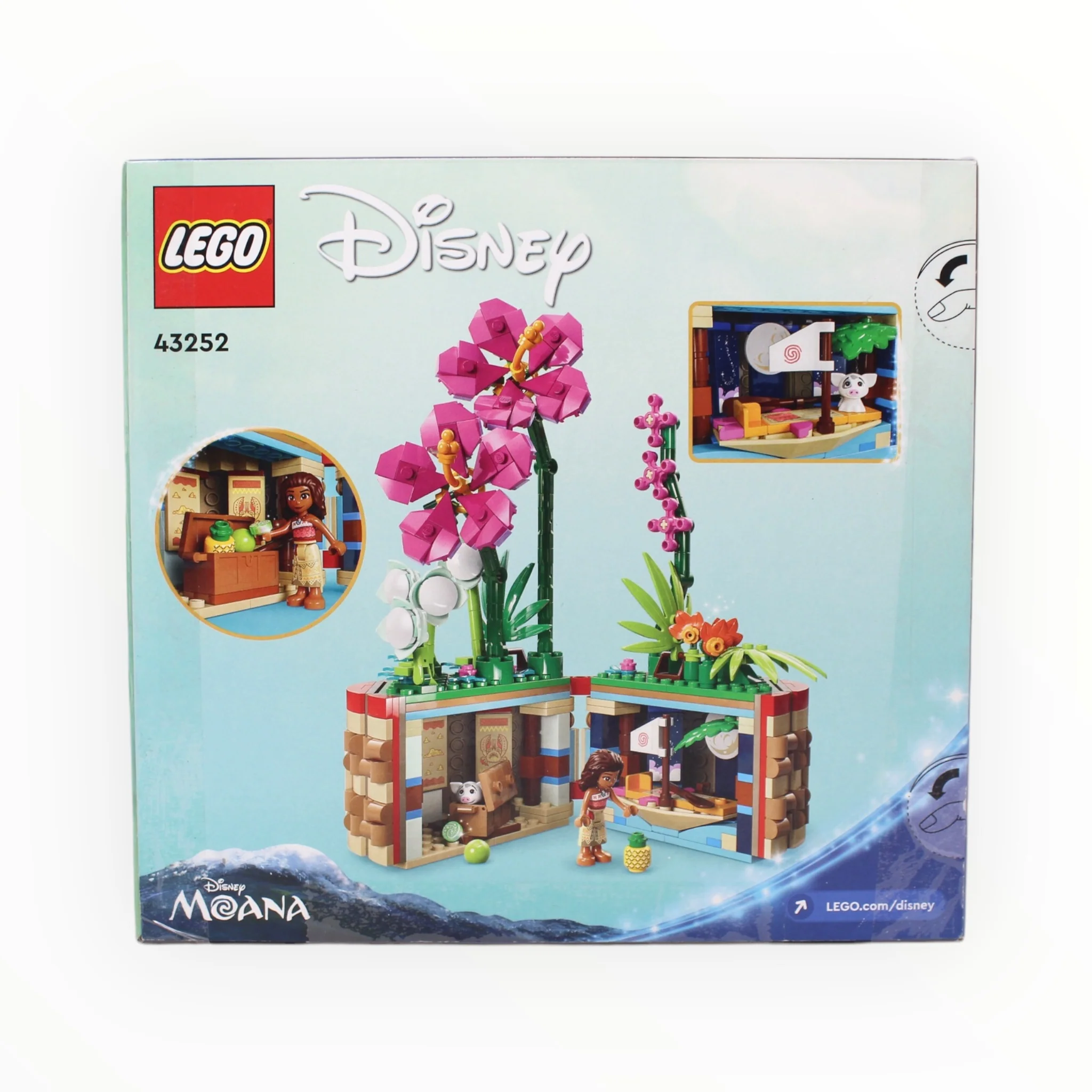 Certified Used Set 43252 Disney Moana’s Flowerpot - Image 2