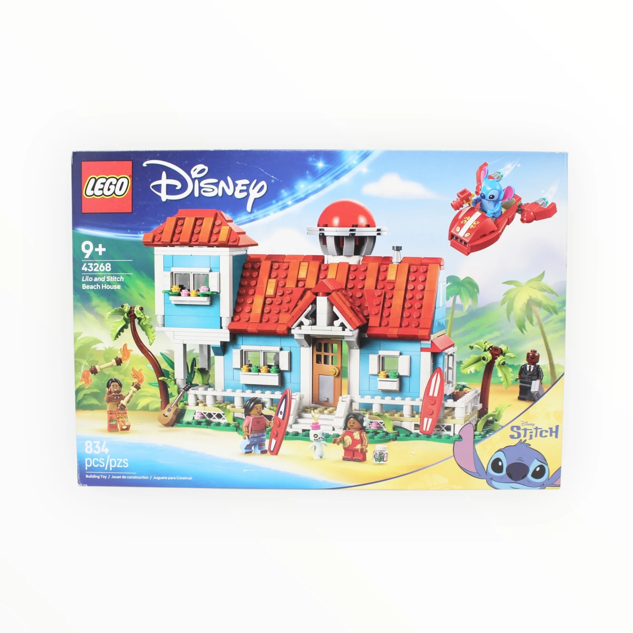 Certified Used Set 43268 Disney Lilo and Stitch Beach House