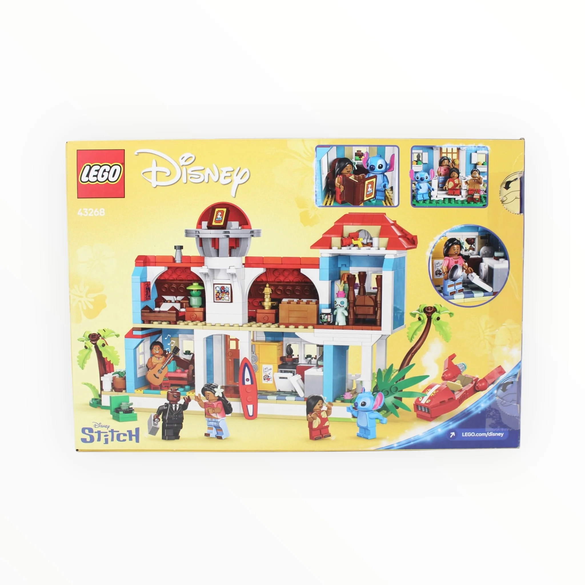 Certified Used Set 43268 Disney Lilo and Stitch Beach House - Image 2