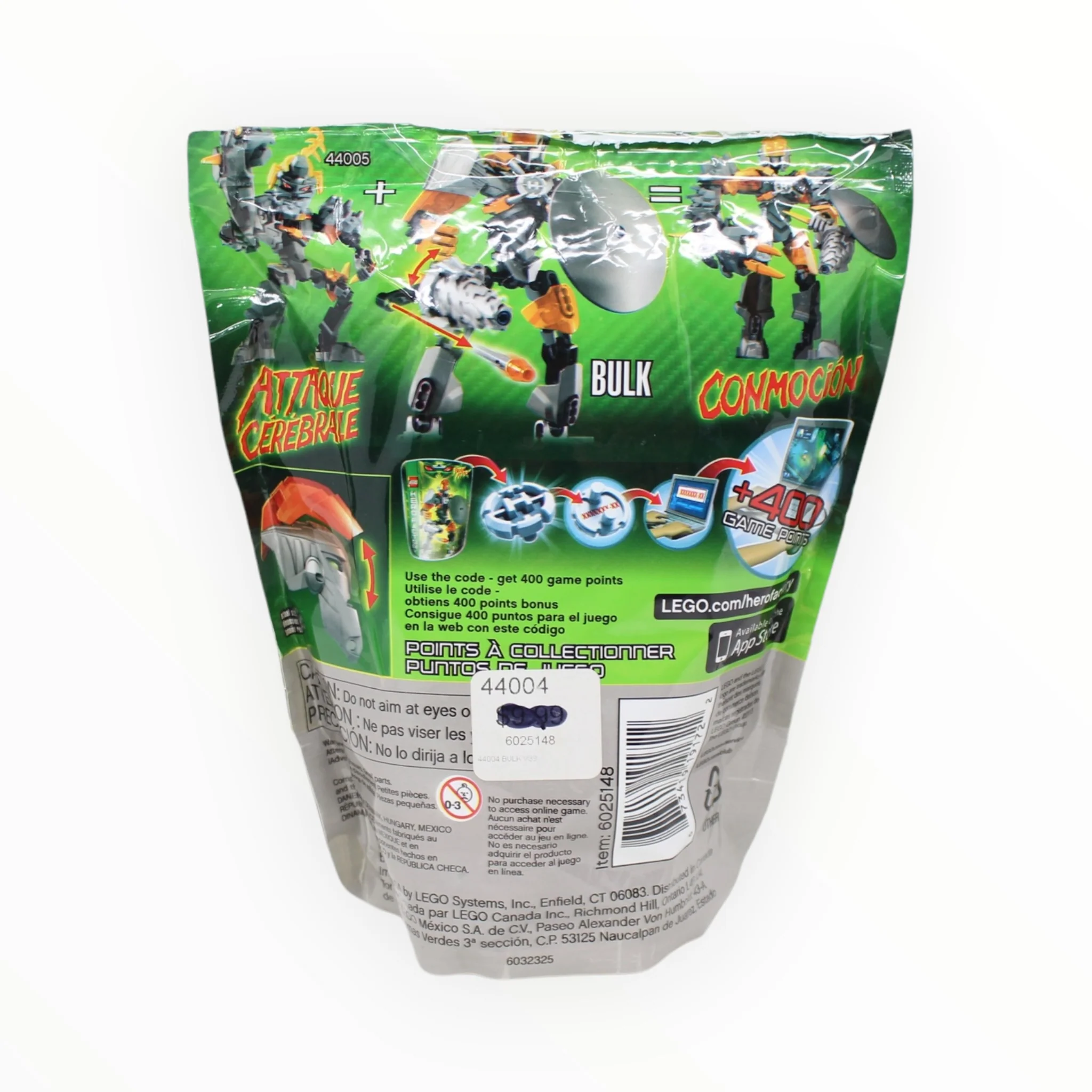 Certified Used Set 44004 Hero Factory Bulk - Image 2