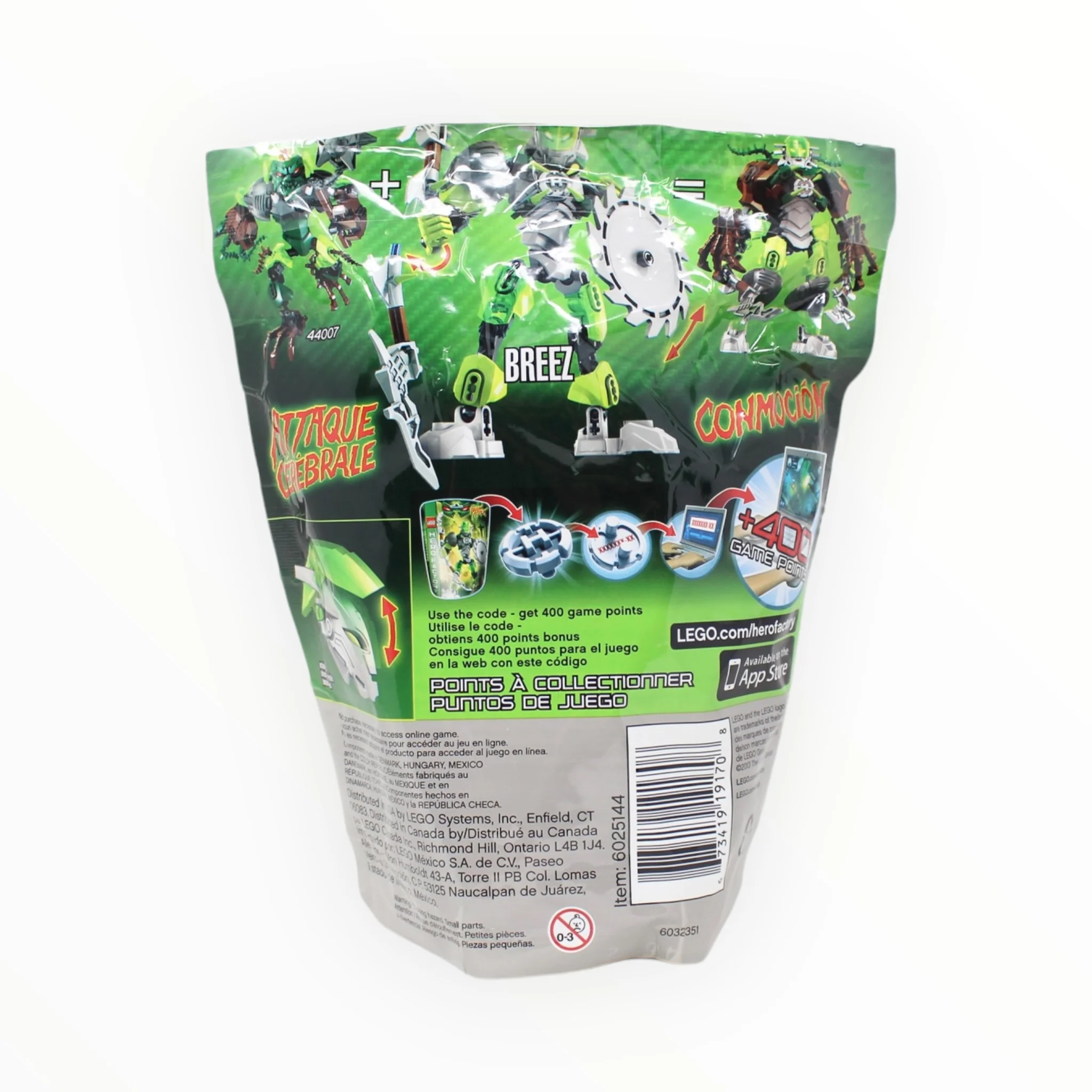 Certified Used Set 44006 Hero Factory Breez - Image 2
