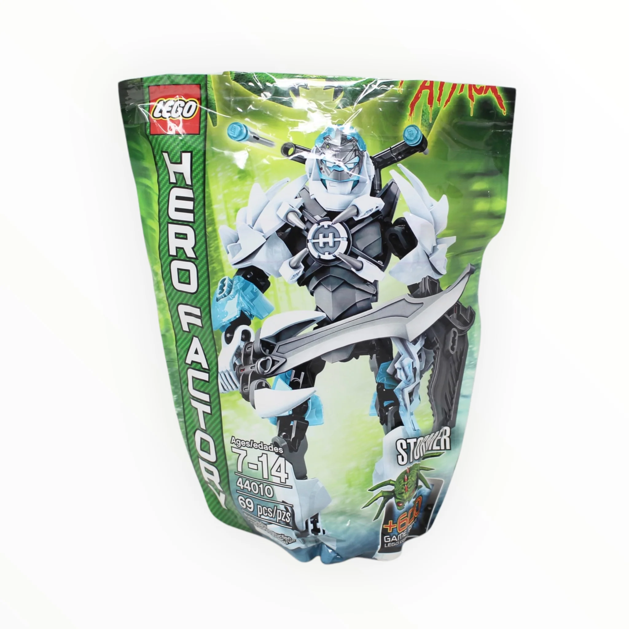 Certified Used Set 44010 Hero Factory Stormer