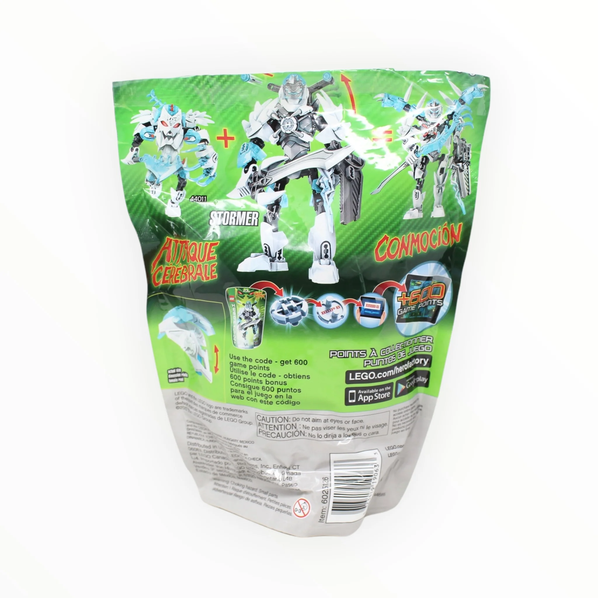 Certified Used Set 44010 Hero Factory Stormer - Image 2