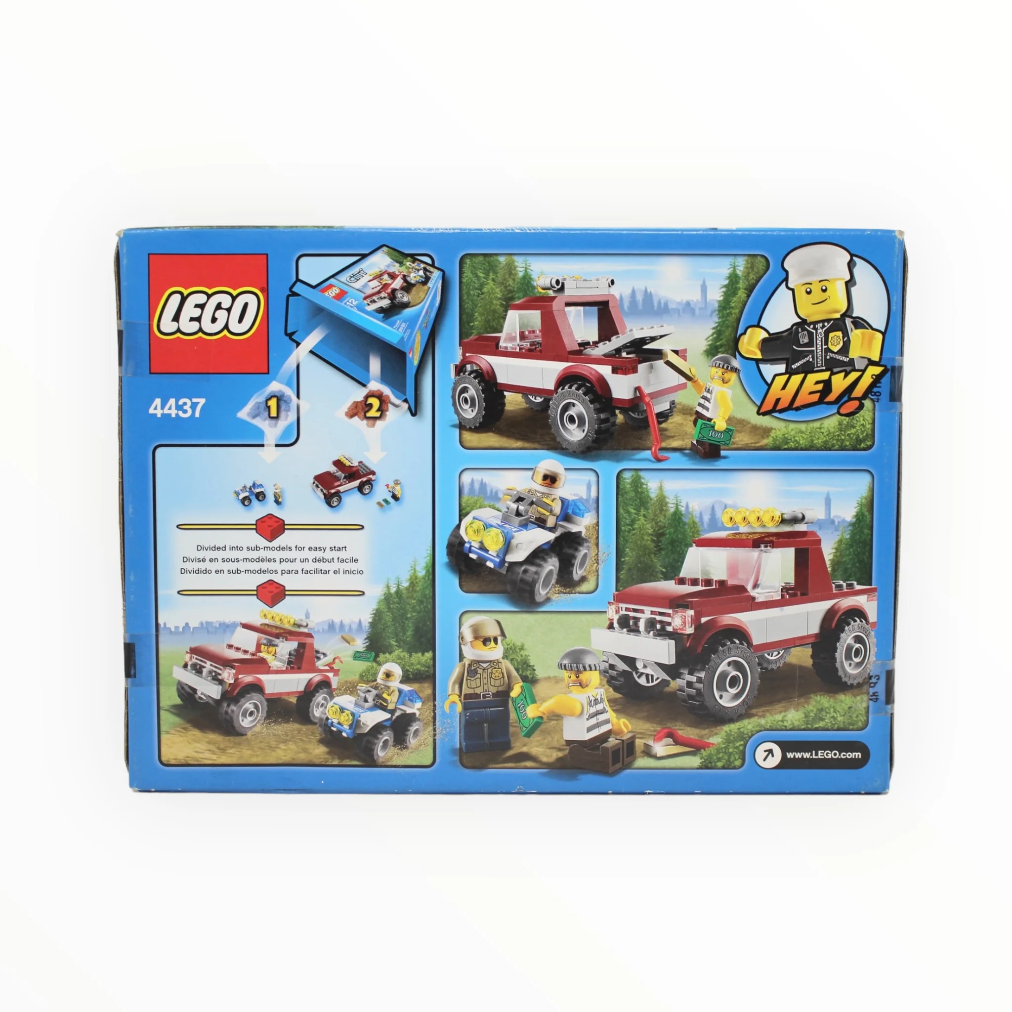 Retired Set 4437 City Police Pursuit - Image 2
