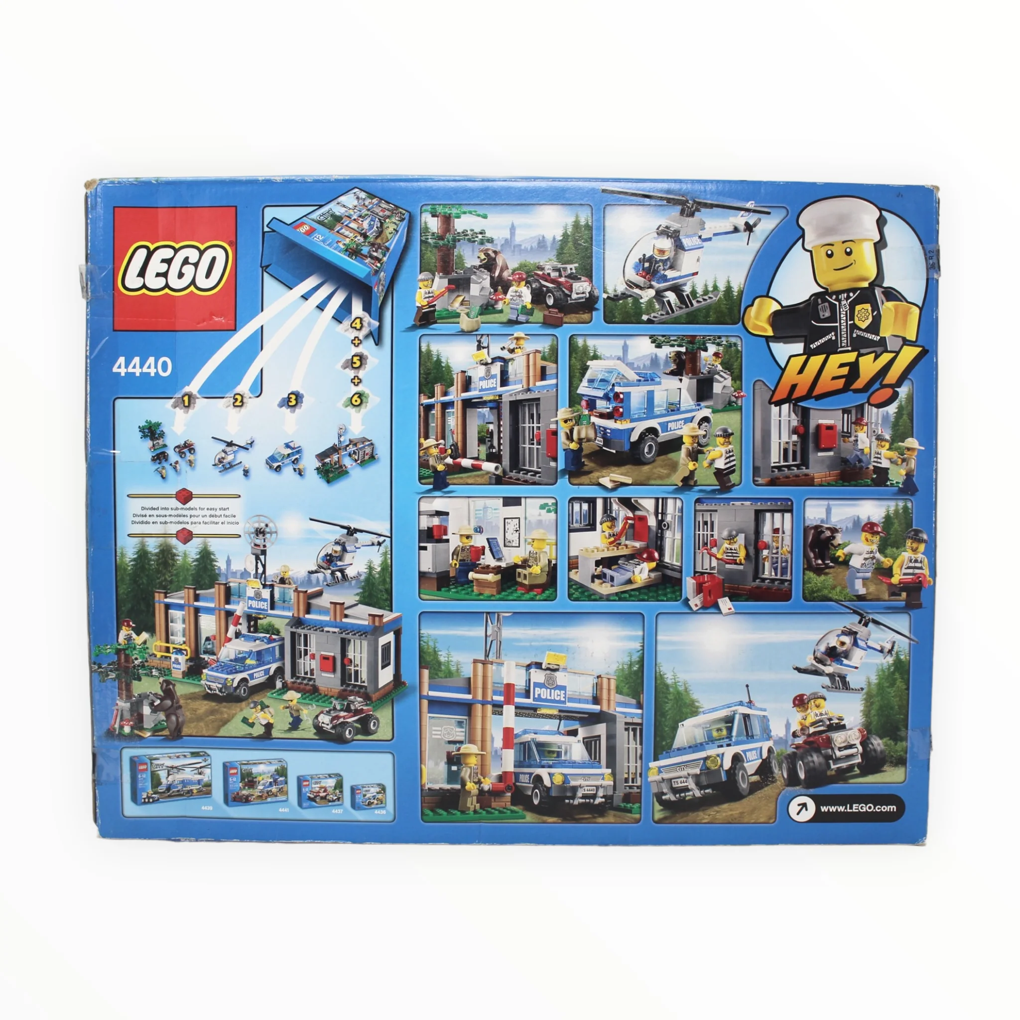 Certified Used Set 4440 City Forest Police Station (open box, sealed bags) - Image 2