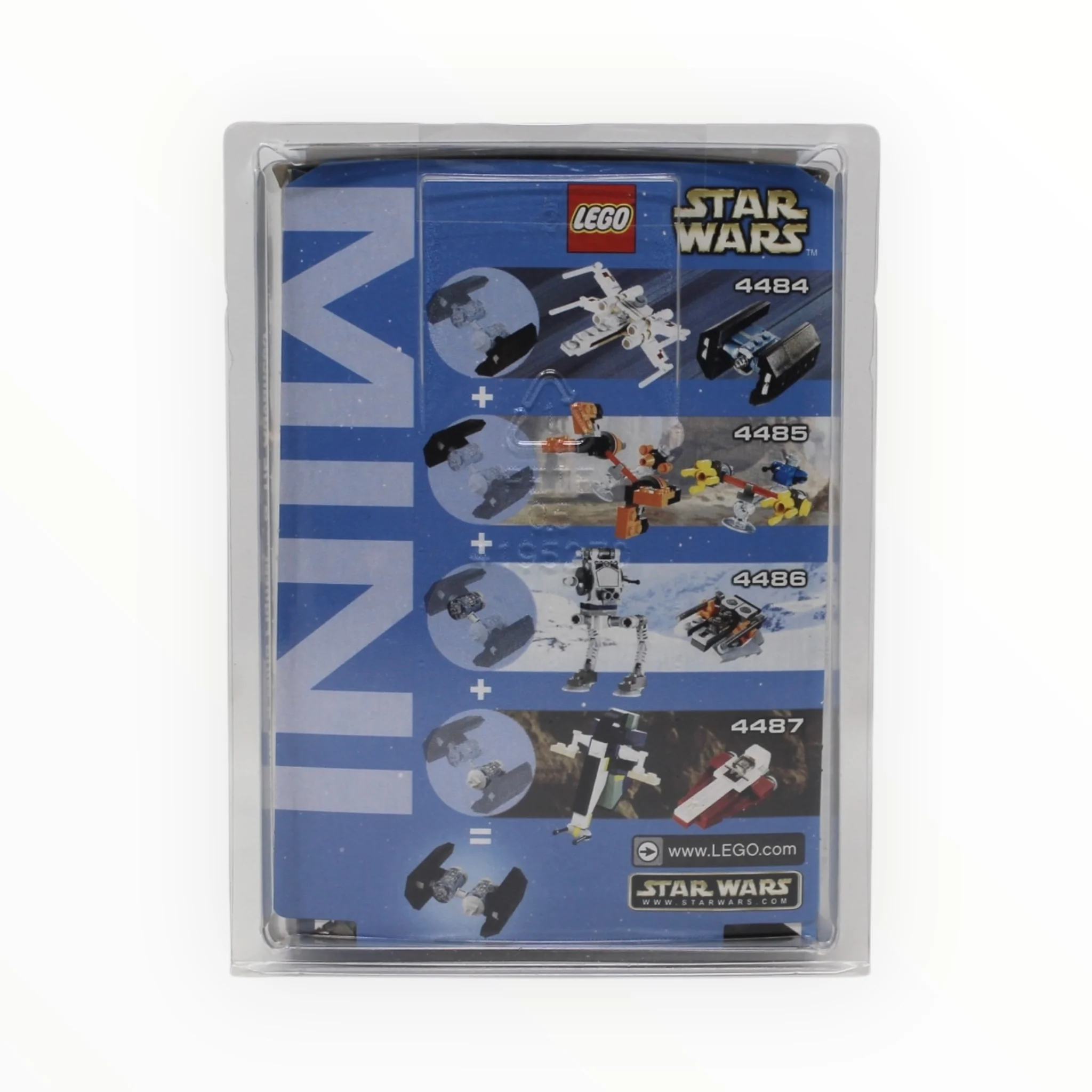 Certified Used Set 4484 Star Wars Mini X-wing Fighter & TIE Advanced (open box, sealed bags) - Image 2