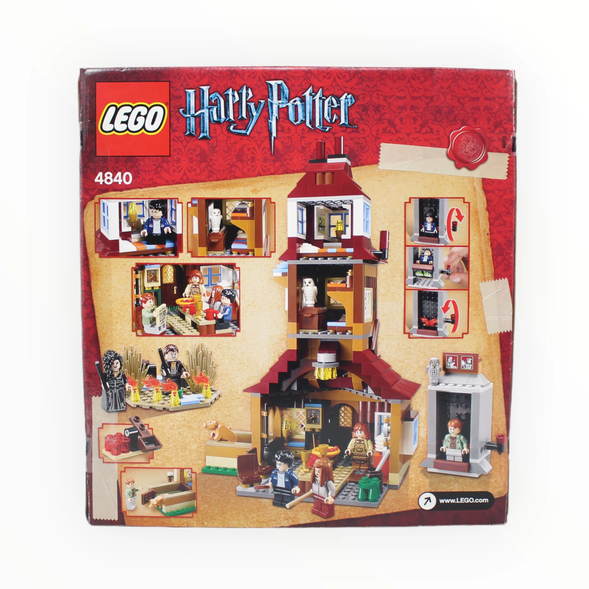 Certified Used Set 4840 Harry Potter The Burrow - Image 2