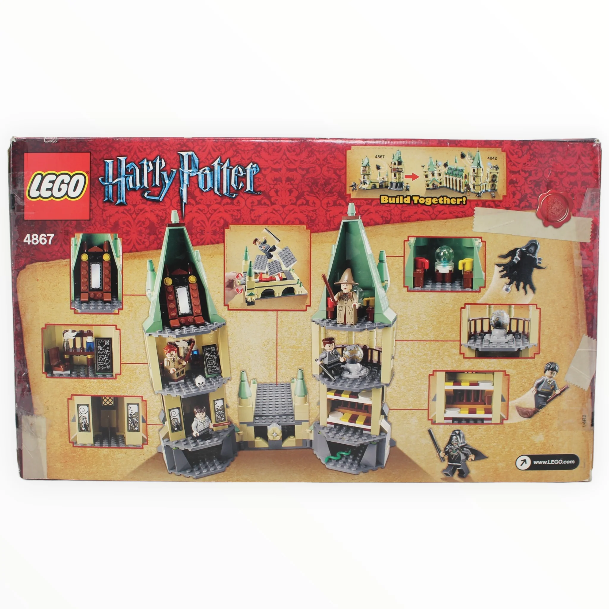 Certified Used Set 4867 Harry Potter Hogwarts (2011, open box with sealed bags) - Image 2