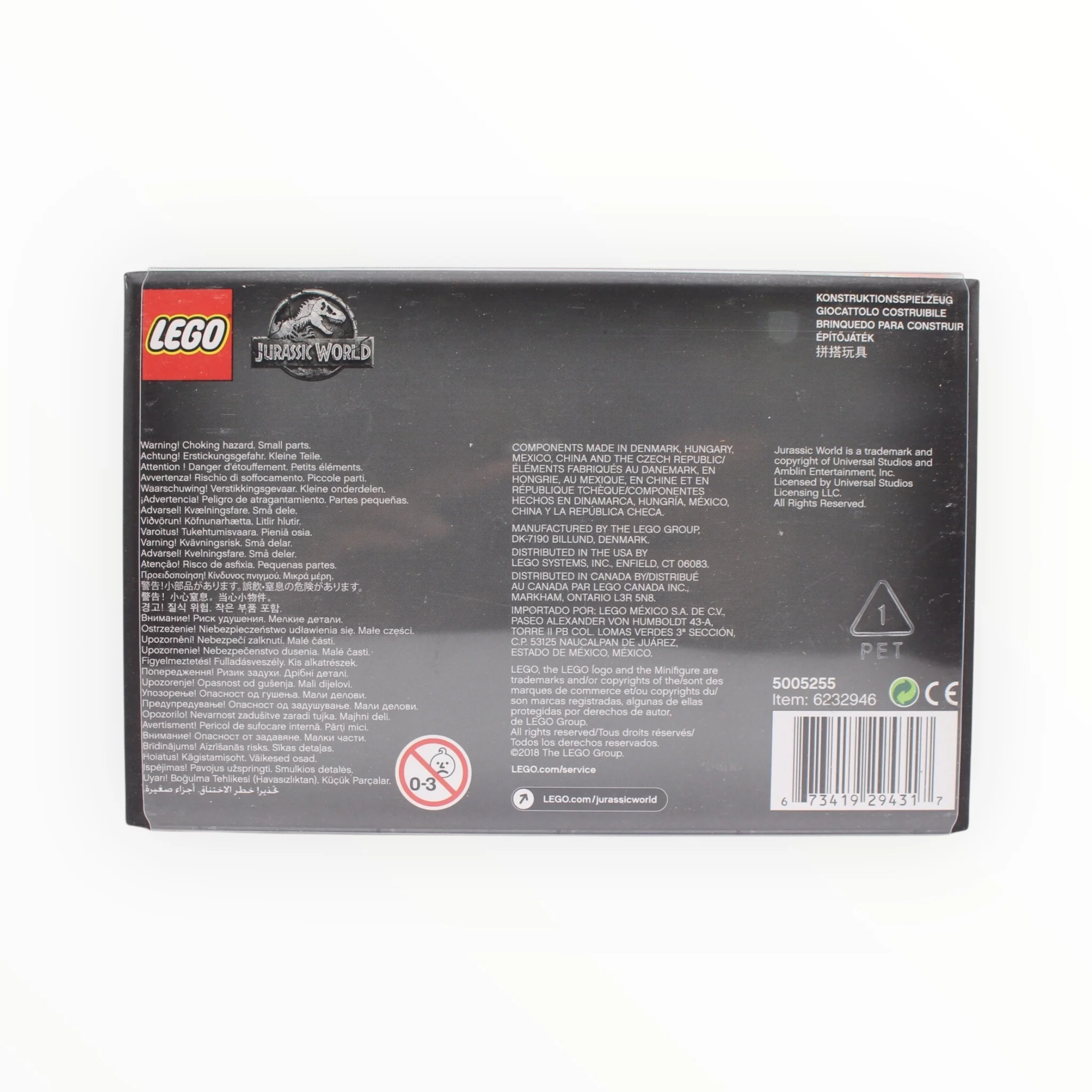 Certified Used Set 5005255 Bricktober Minifigure Collection - Jurassic World - Image 2
