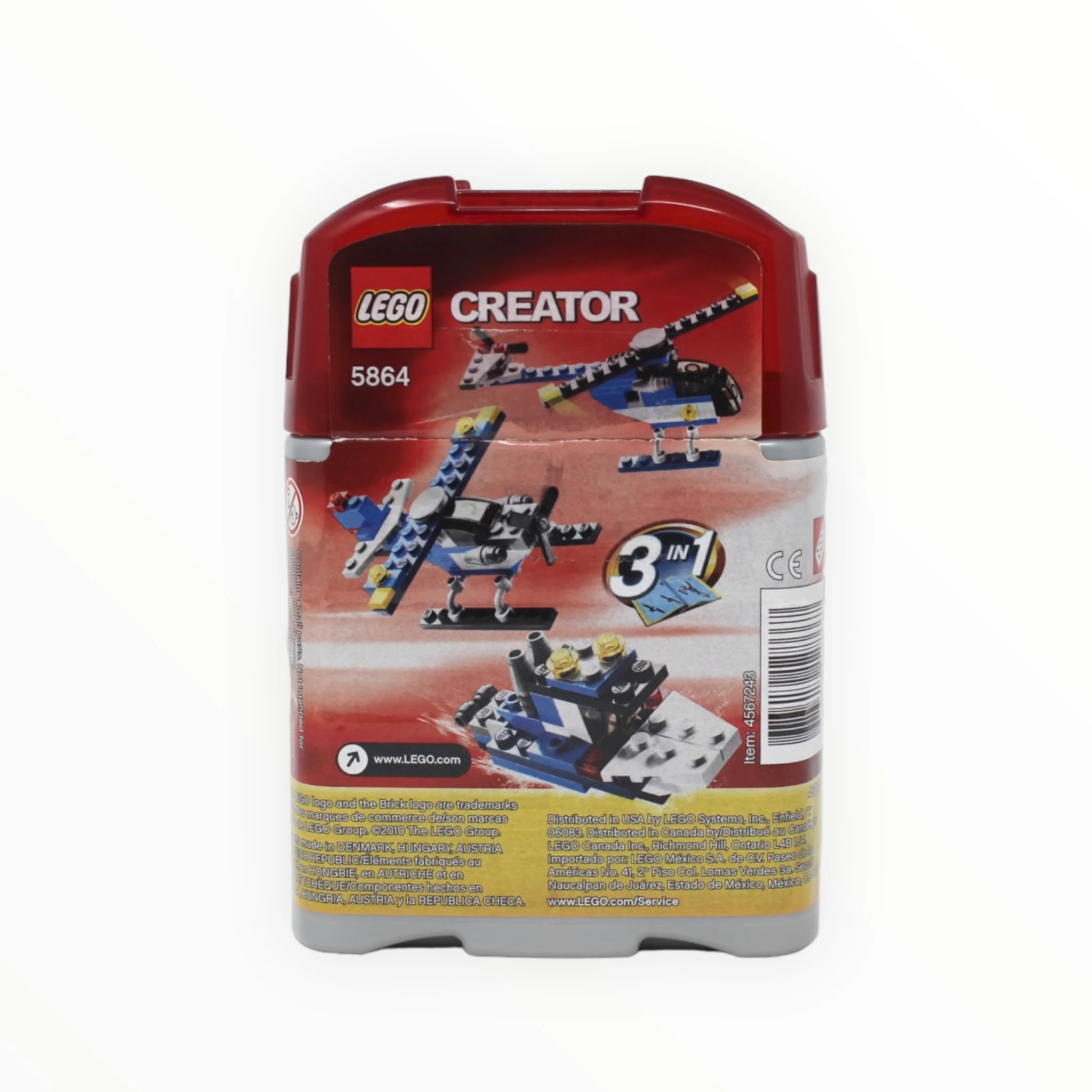 Certified Used Set 5864 Creator Mini Helicopter - Image 2