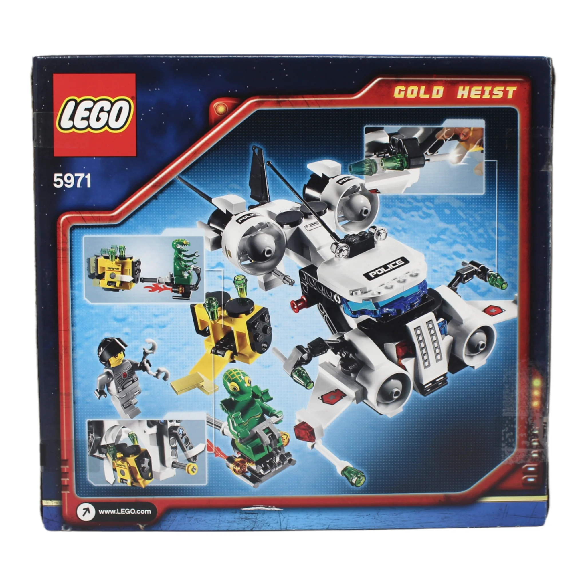 Certified Used Set 5971 Space Police Gold Heist - Image 2