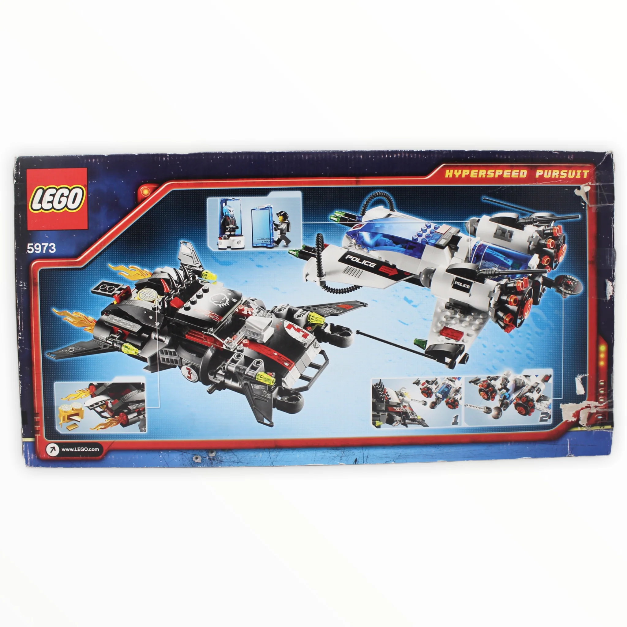 Certified Used Set 5973 Space Police Hyperspeed Pursuit - Image 2