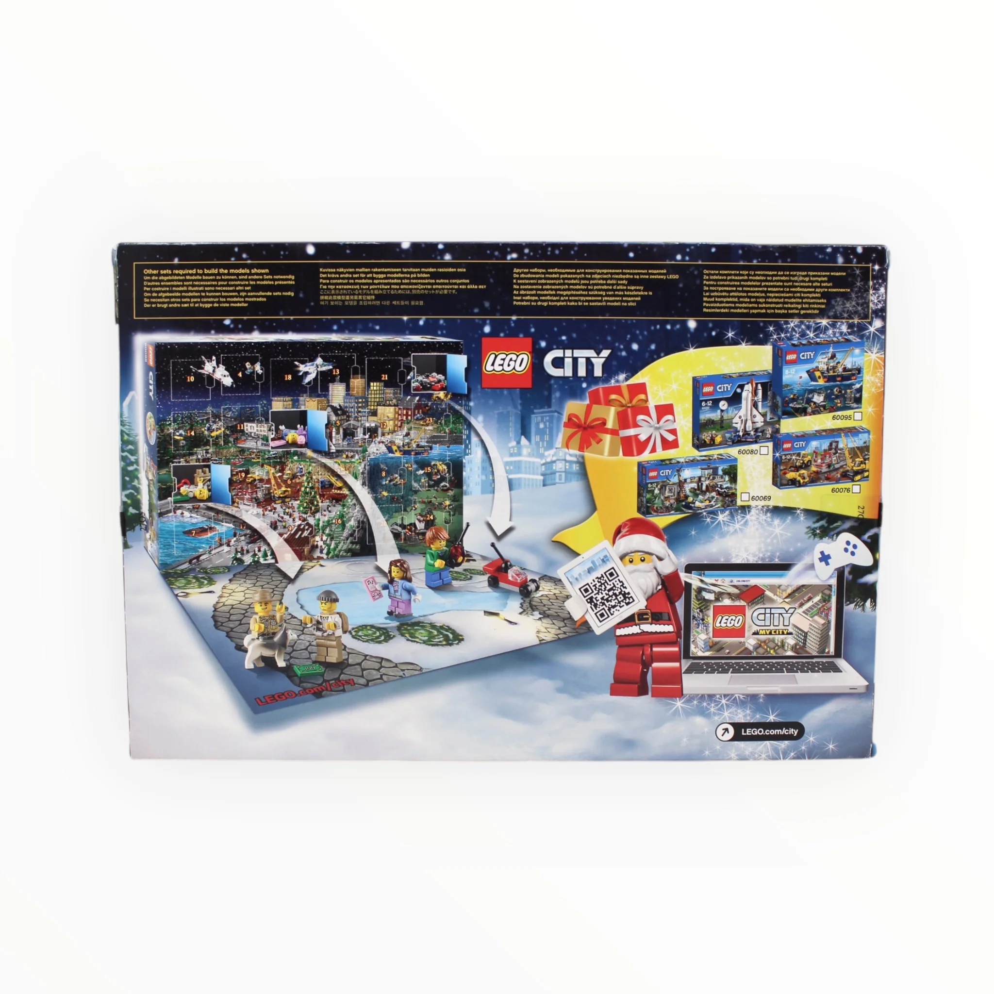 Certified Used Set 60099 City Advent Calendar 2015 (open box, most bags sealed) - Image 2