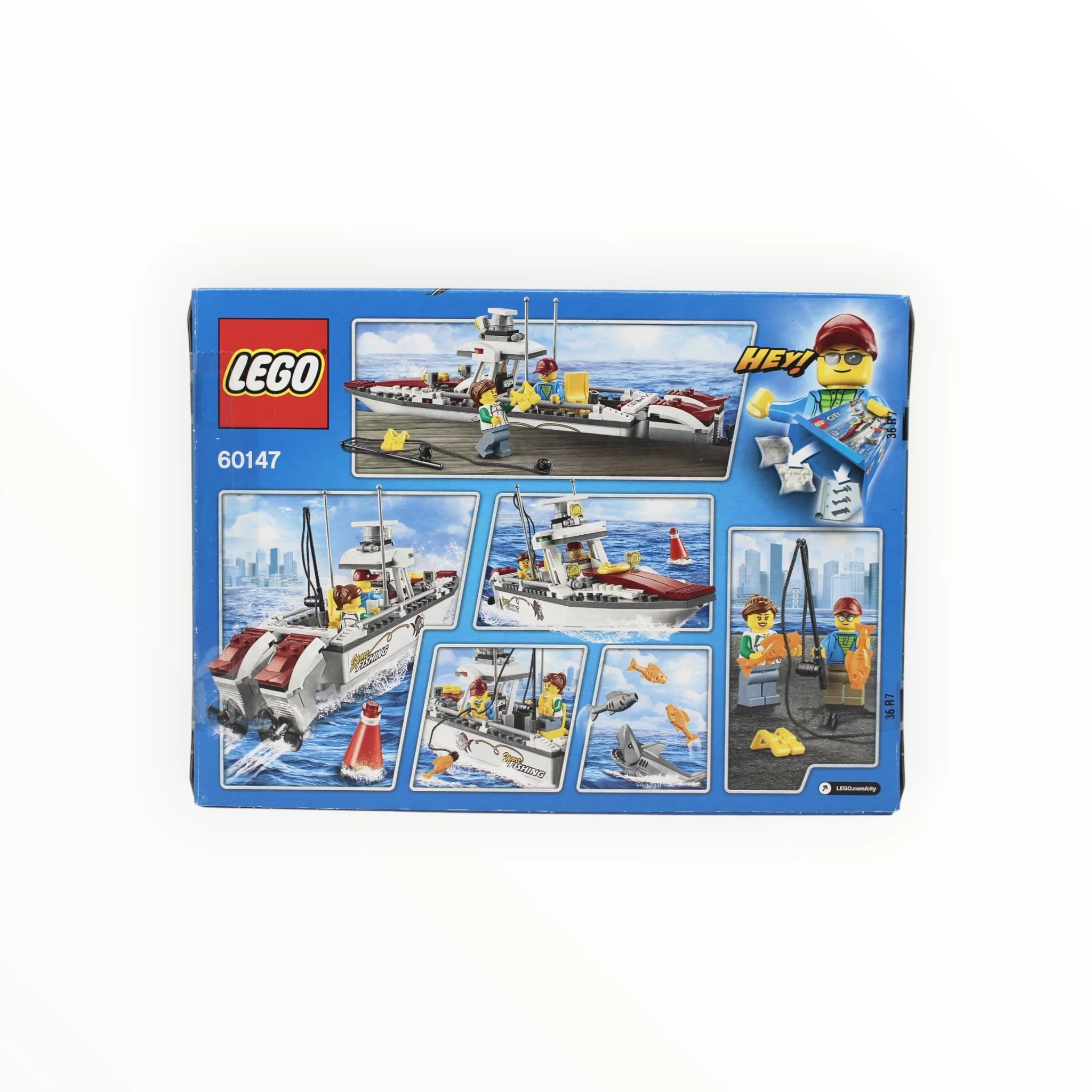 Certified Used Set 60147 City Fishing Boat (2017) - Image 2