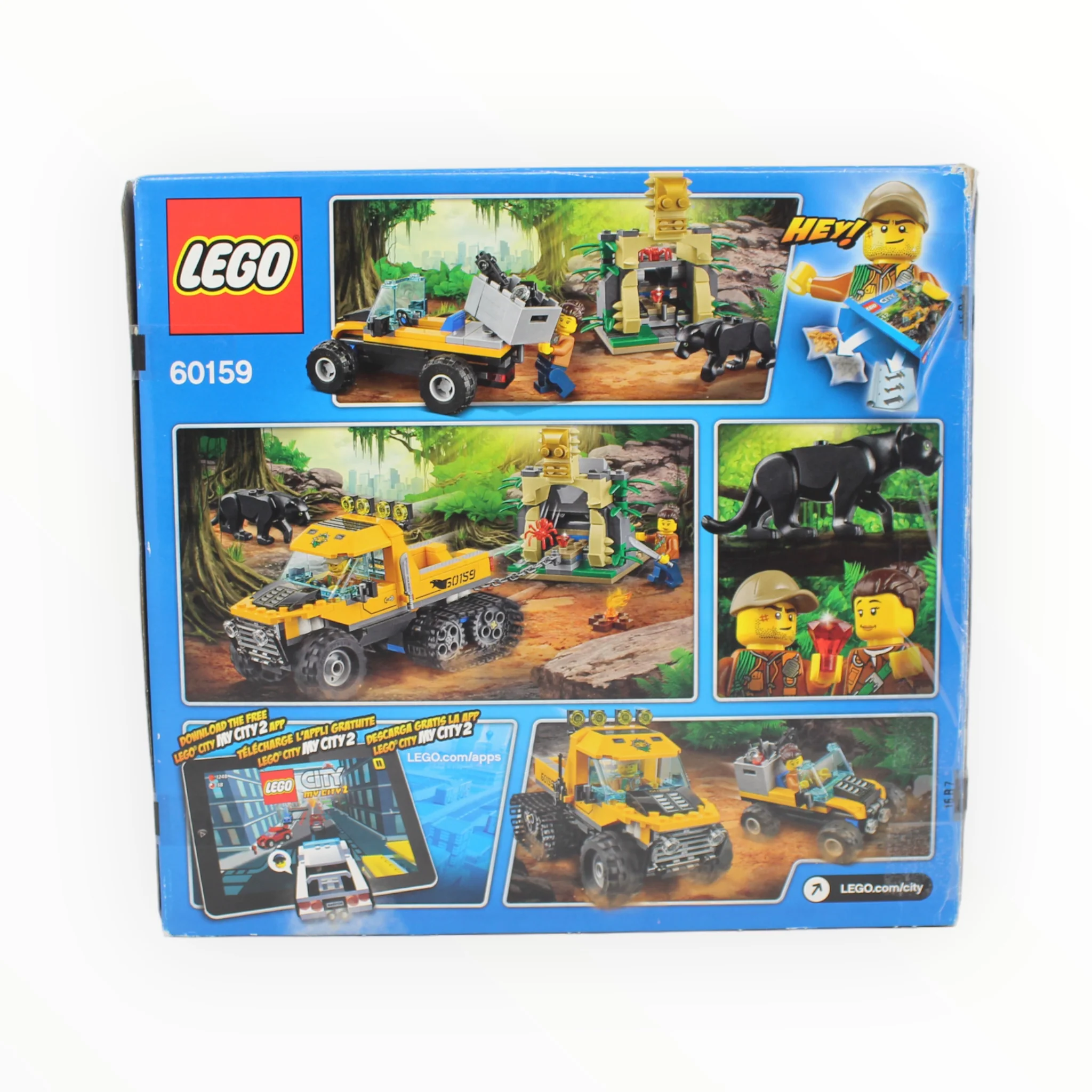 Certified Used Set 60159 City Jungle Halftrack Mission - Image 2