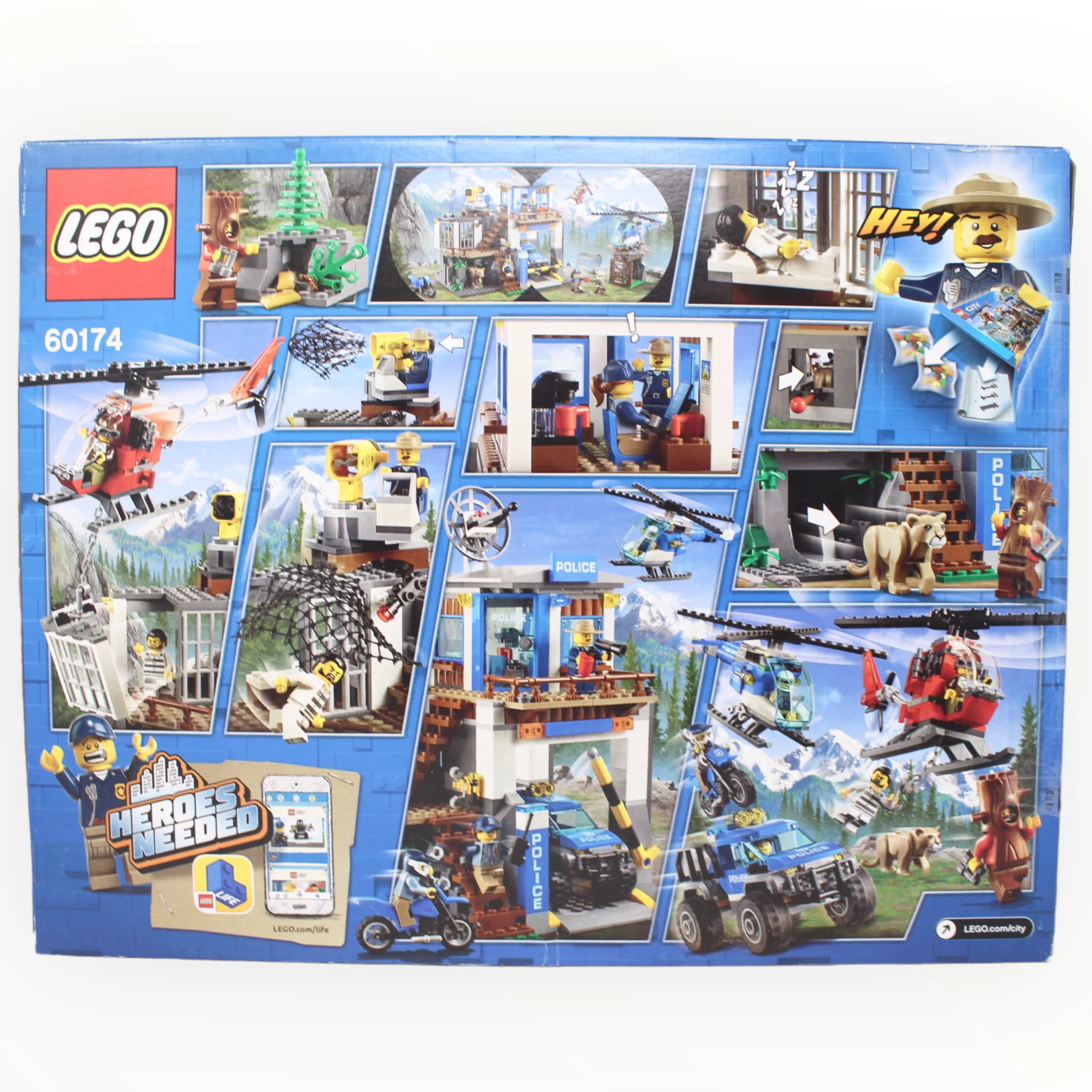 Certified Used Set 60174 City Mountain Police Headquarters (Bag 4 cert., all others sealed) - Image 2