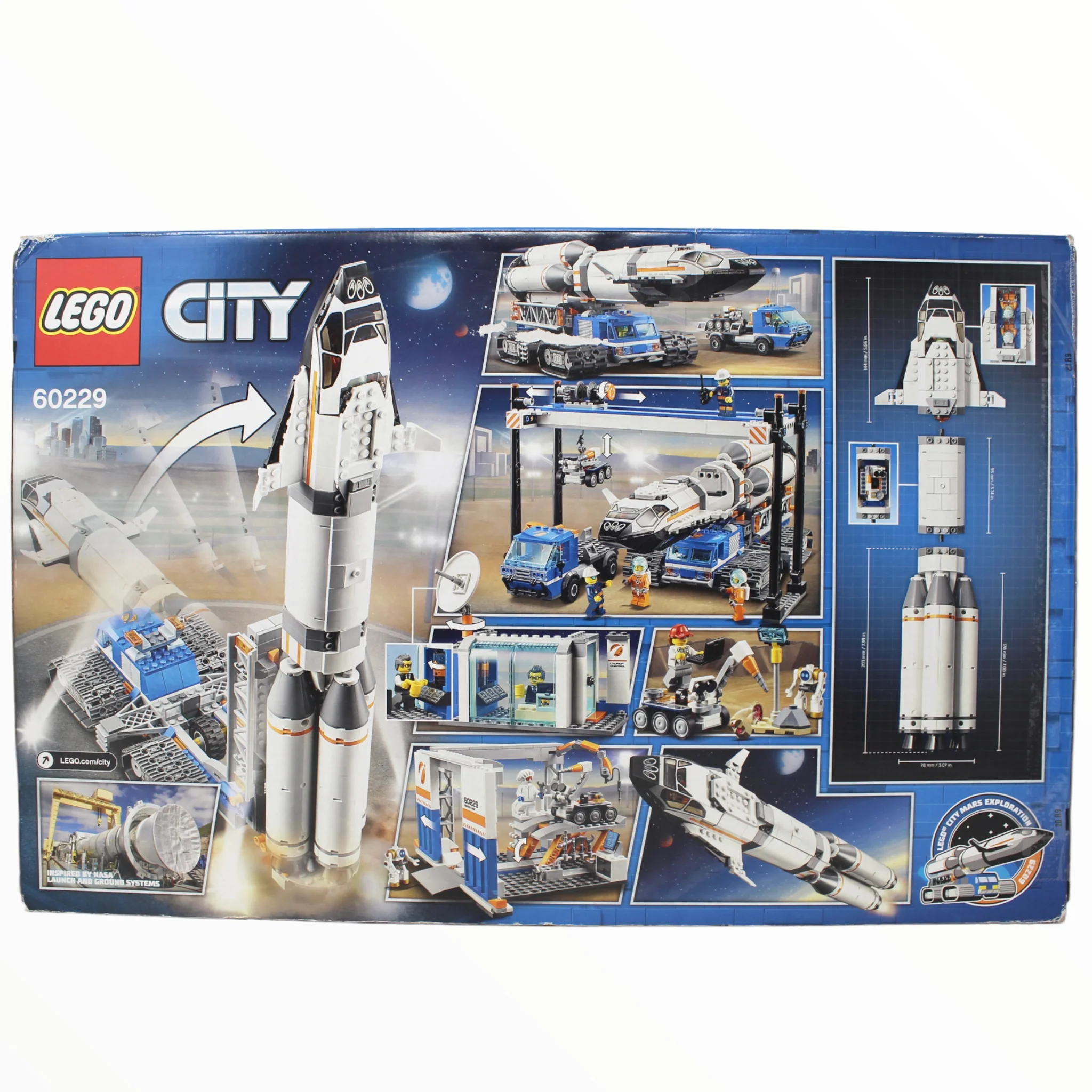 Certified Used Set 60229 City Rocket Assembly & Transport - Image 2