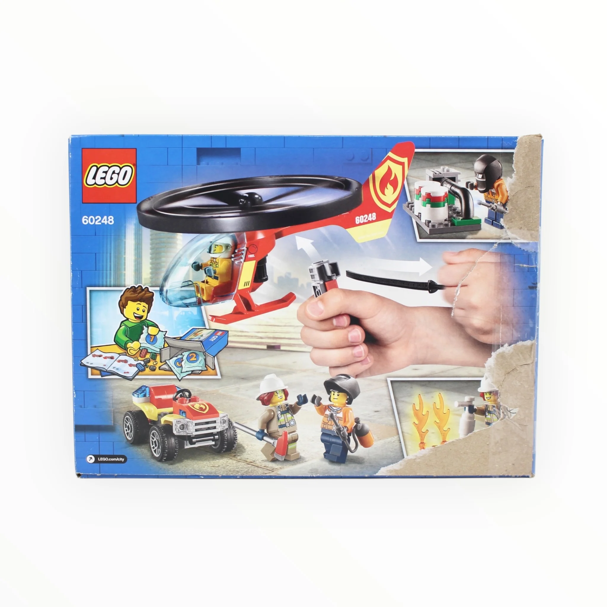 Certified Used Set 60248 City Fire Helicopter Response - Image 2