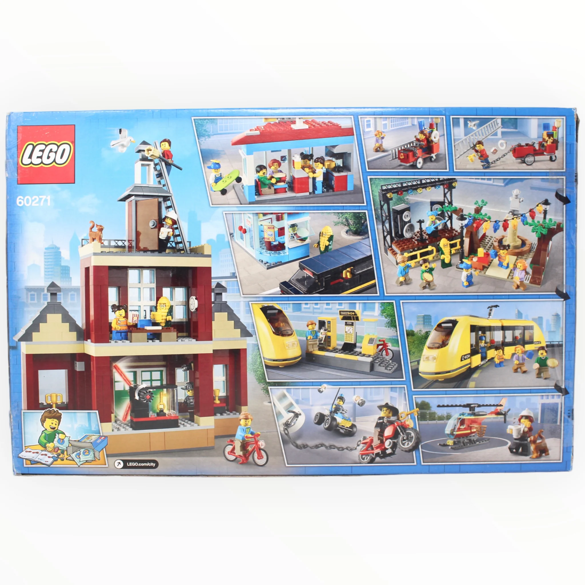 Certified Used Set 60271 City Main Square (open box, sealed bags) - Image 2