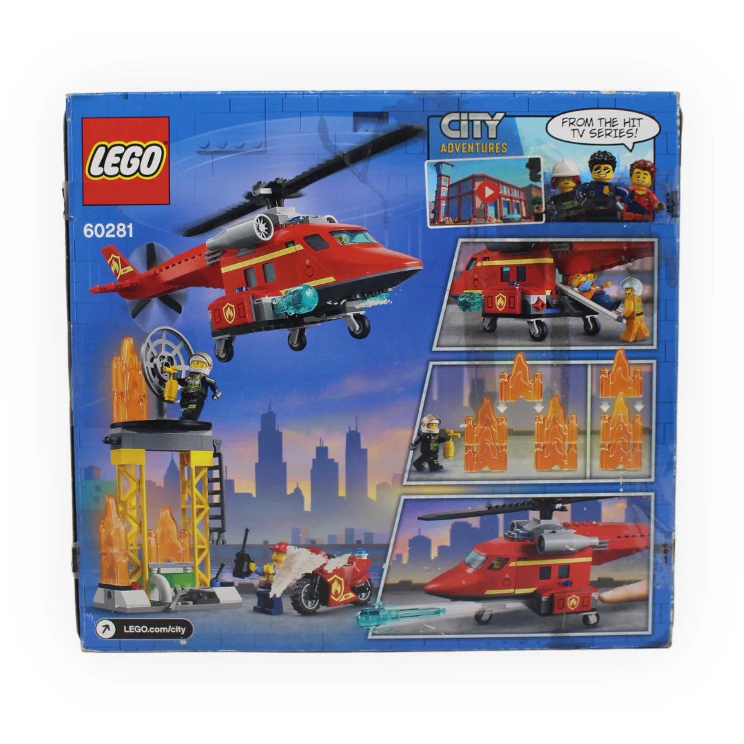 Certified Used Set 60281 City Fire Rescue Helicopter - Image 2