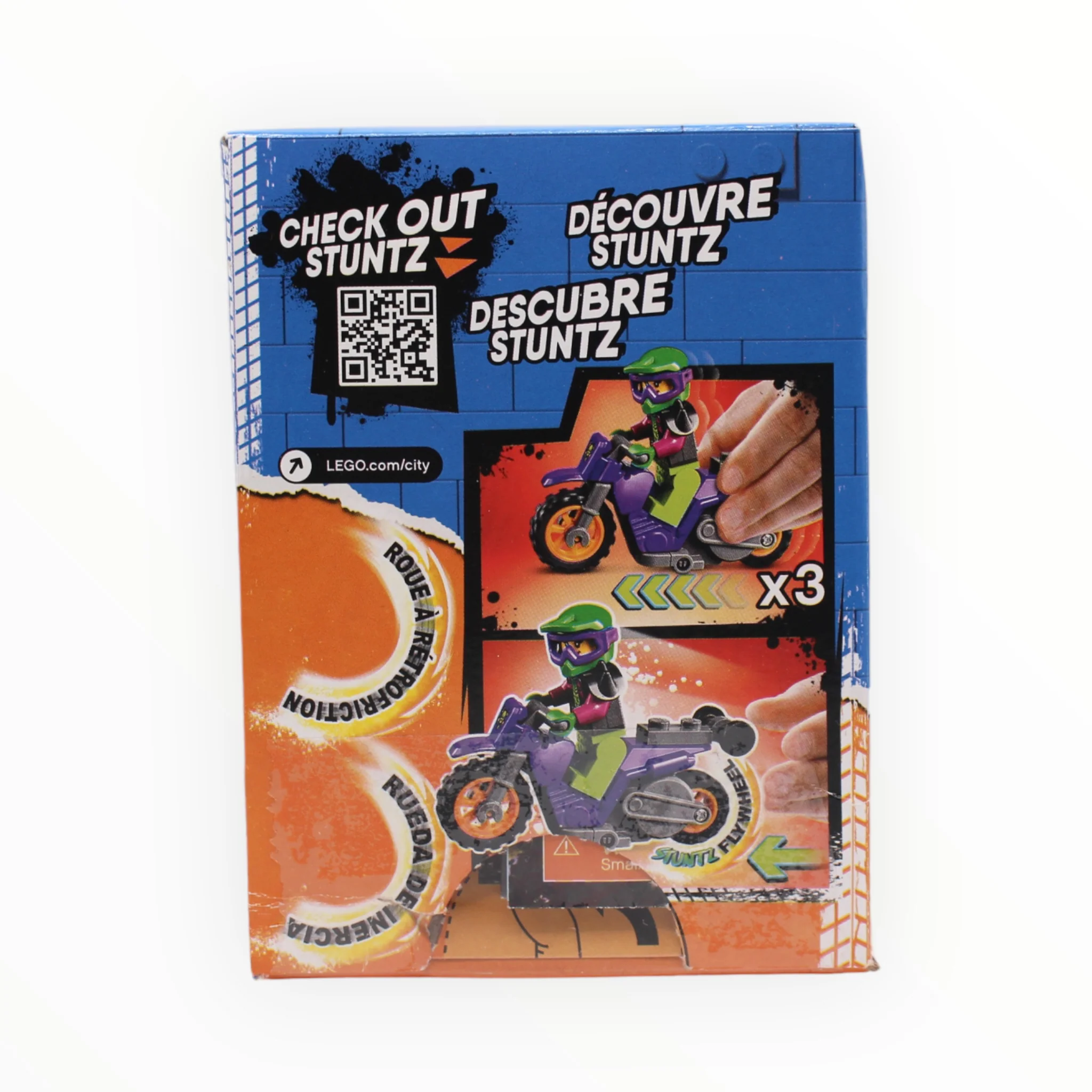 Certified Used Set 60296 Stuntz Wheelie Stunt Bike - Image 2