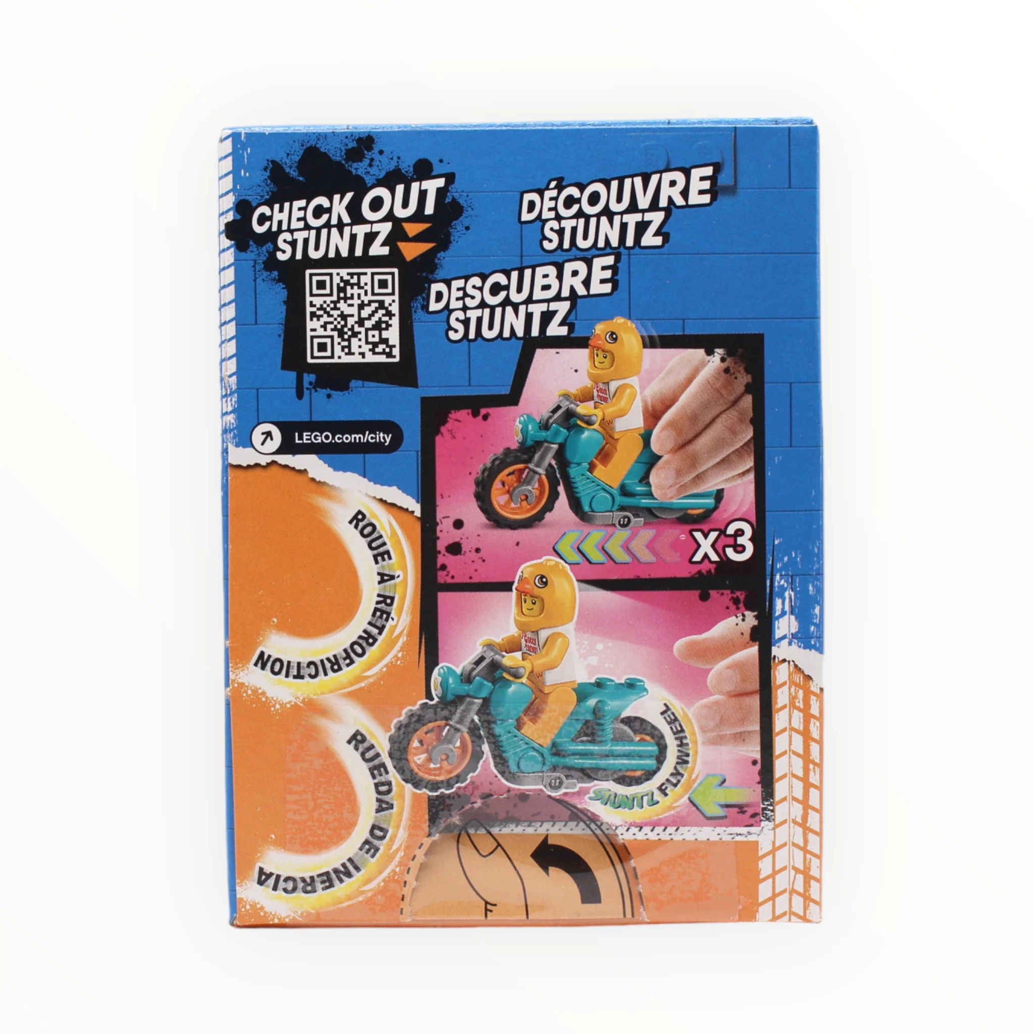 Certified Used Set 60310 Stuntz Chicken Stunt Bike - Image 2