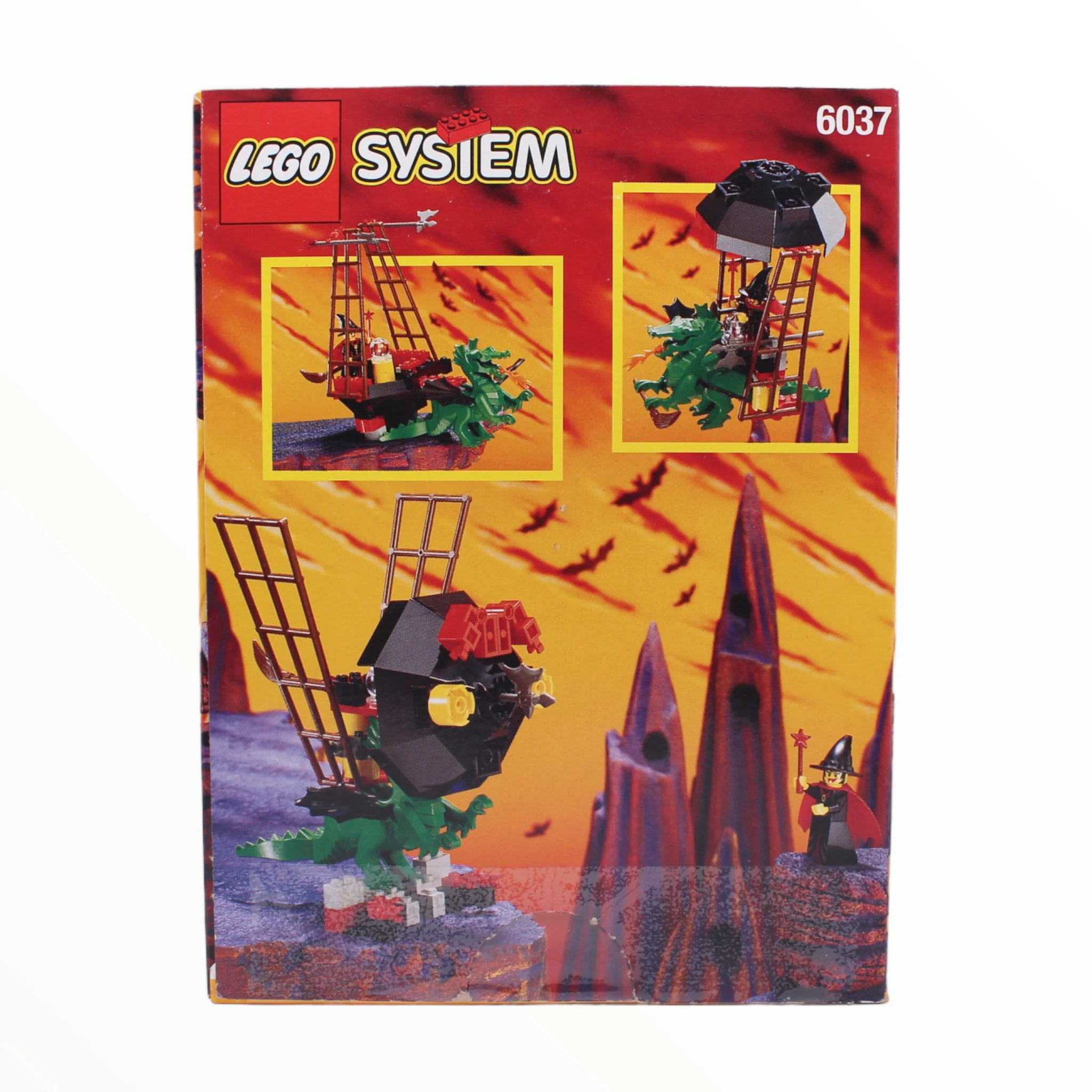 Certified Used Set 6037 Fright Knights Witch’s Windship - Image 2