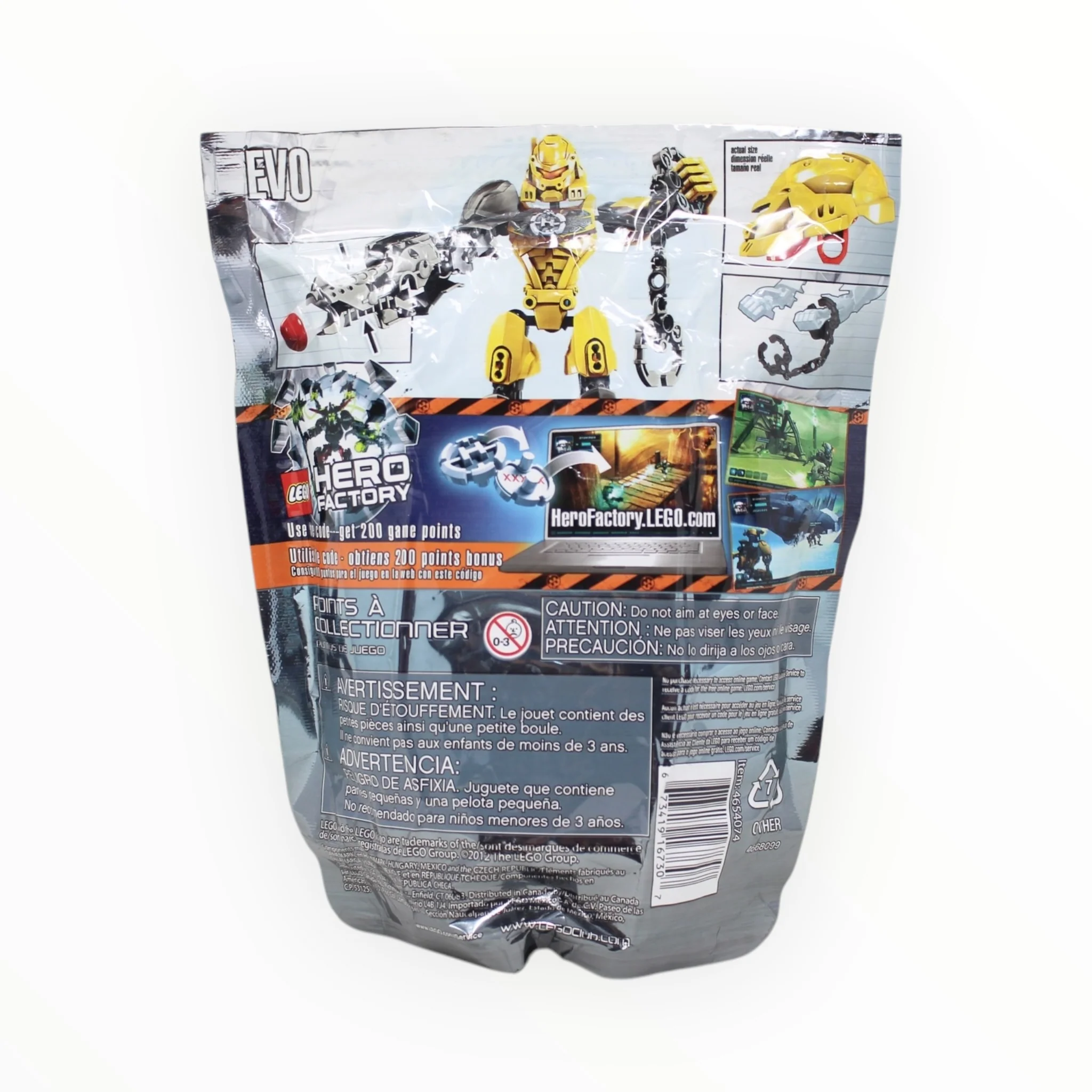 Certified Used Set 6200 Hero Factory Evo - Image 2