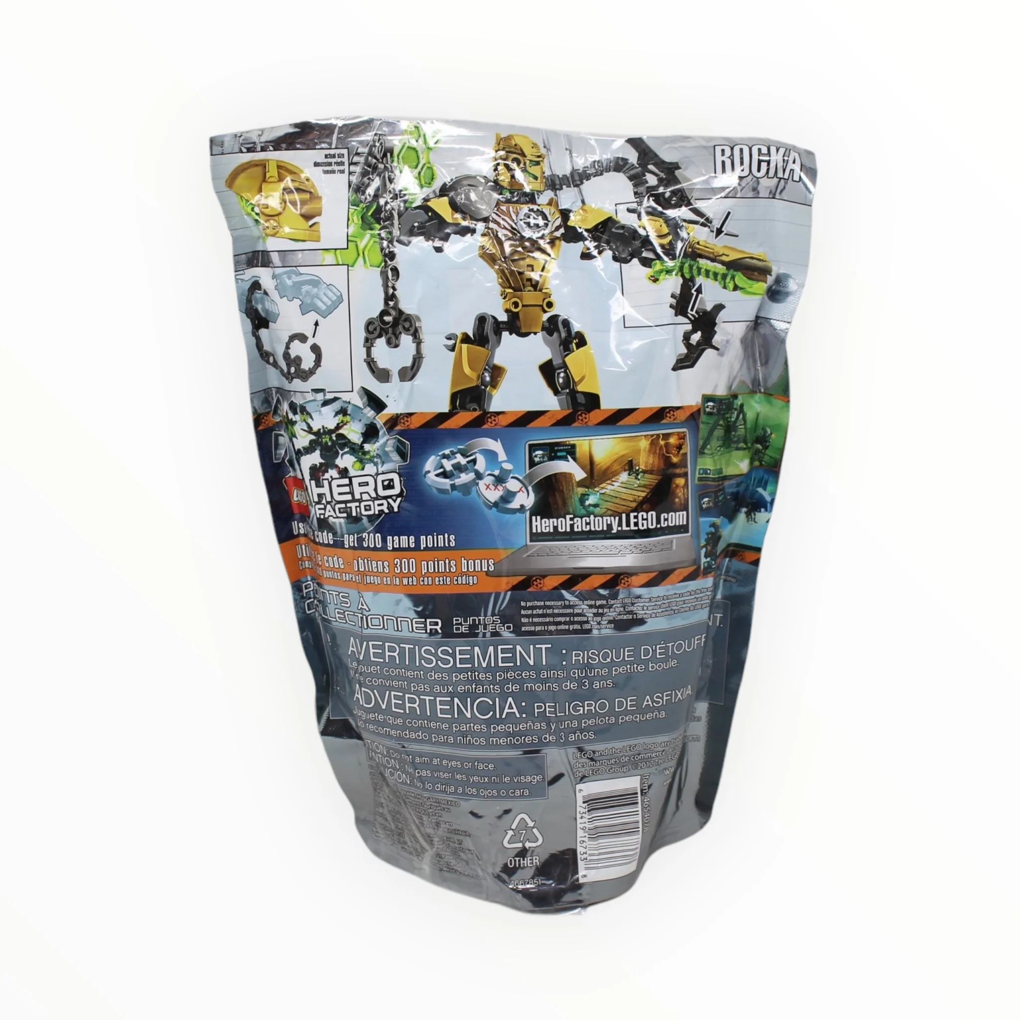 Certified Used Set 6202 Hero Factory Rocka - Image 2