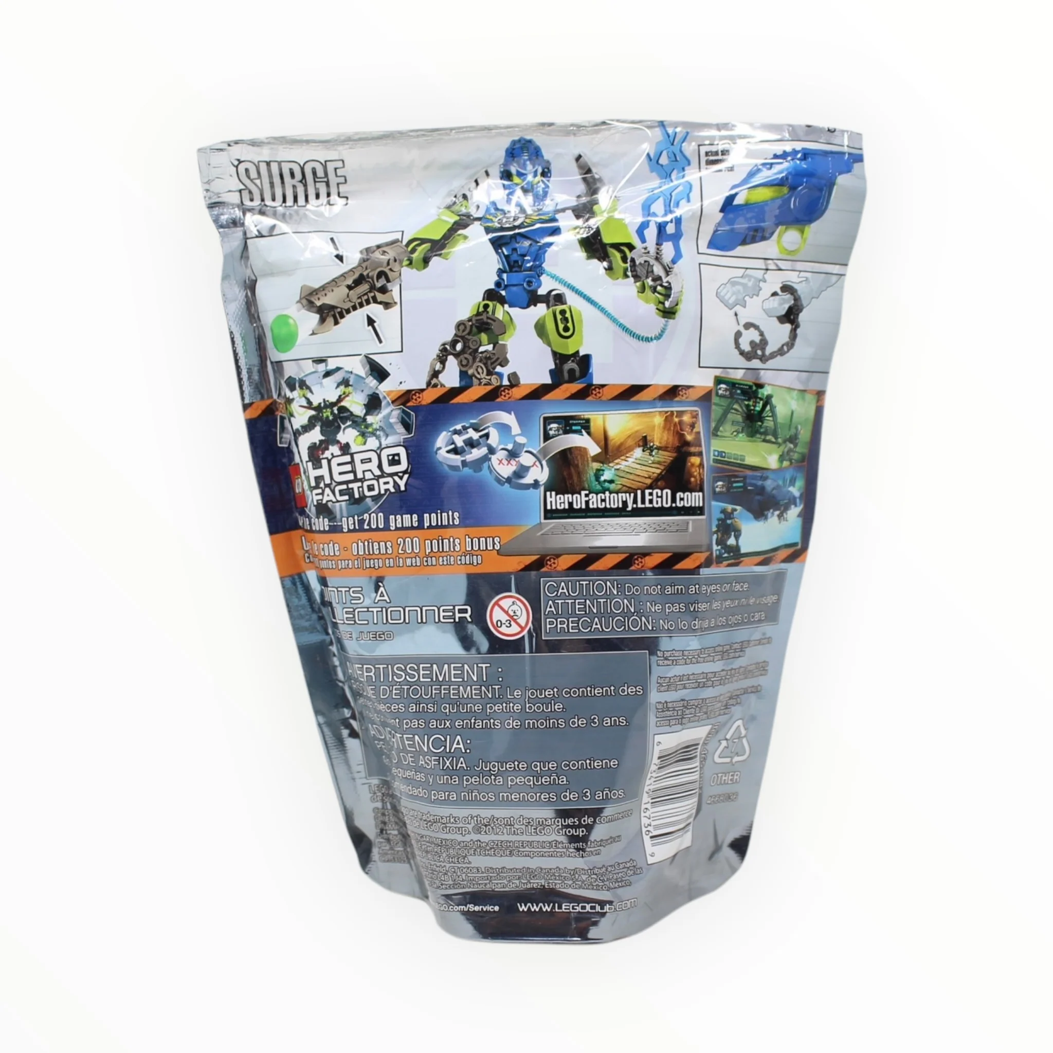 Certified Used Set 6217 Hero Factory Surge - Image 2