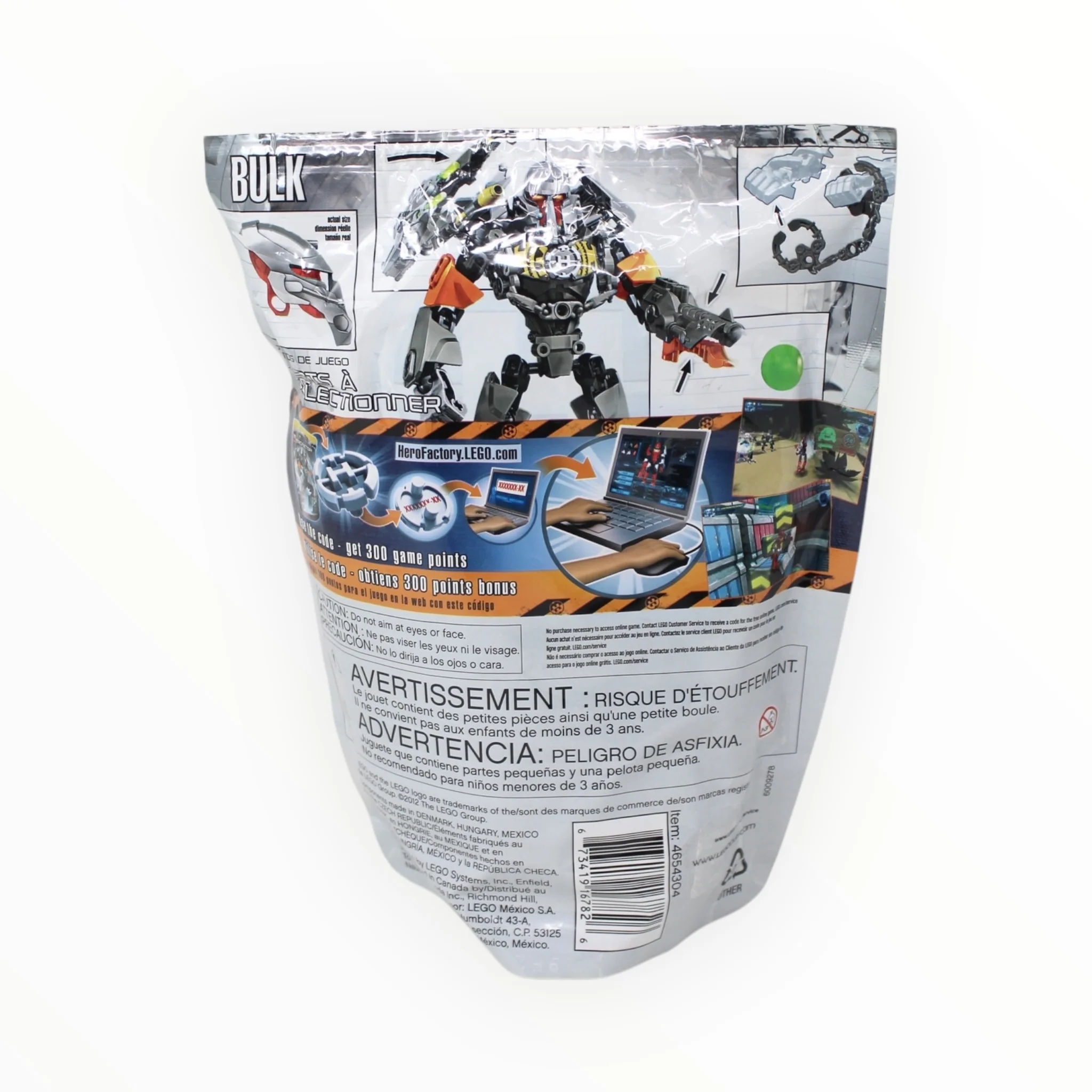 Certified Used Set 6223 Hero Factory Bulk - Image 2
