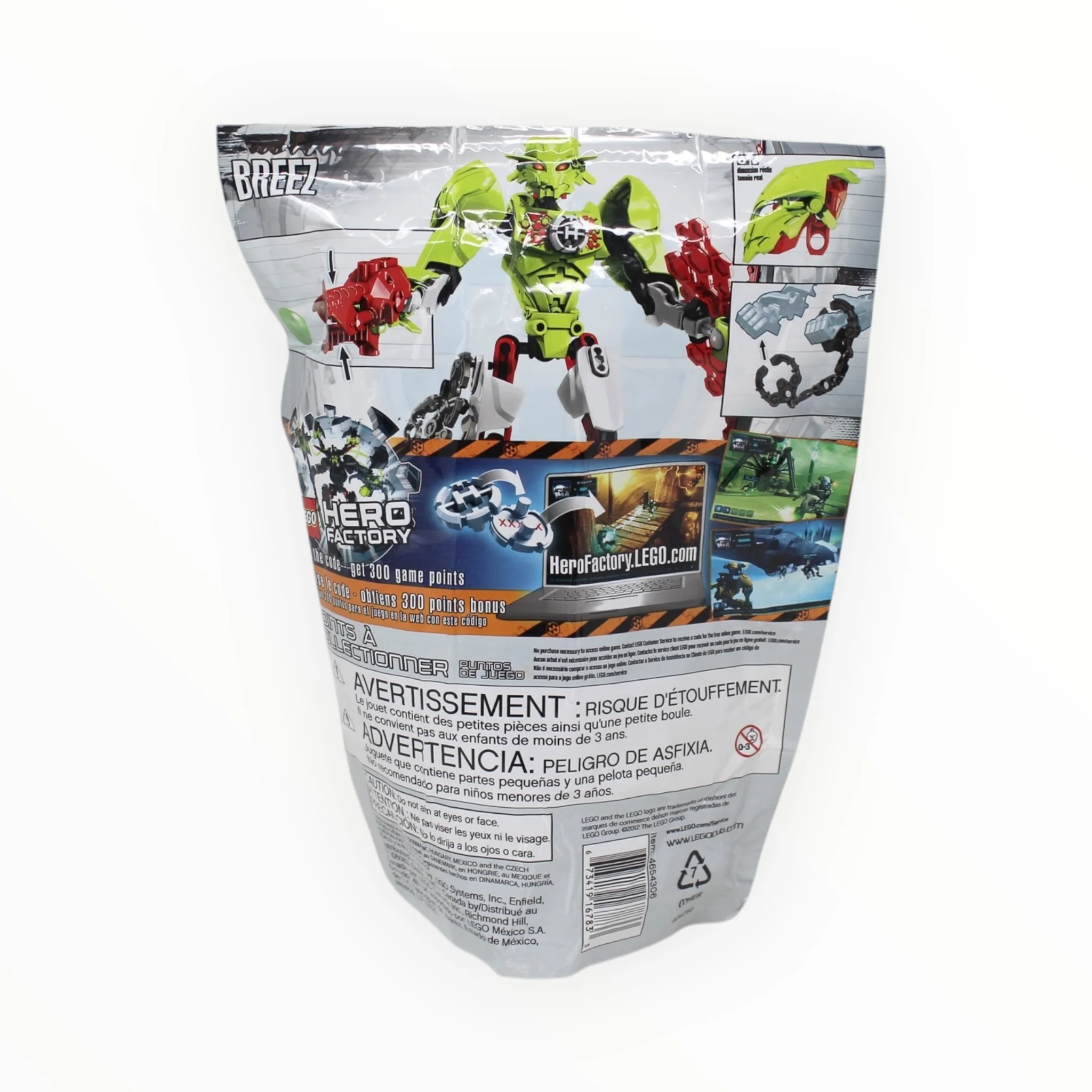Certified Used Set 6227 Hero Factory Breez - Image 2
