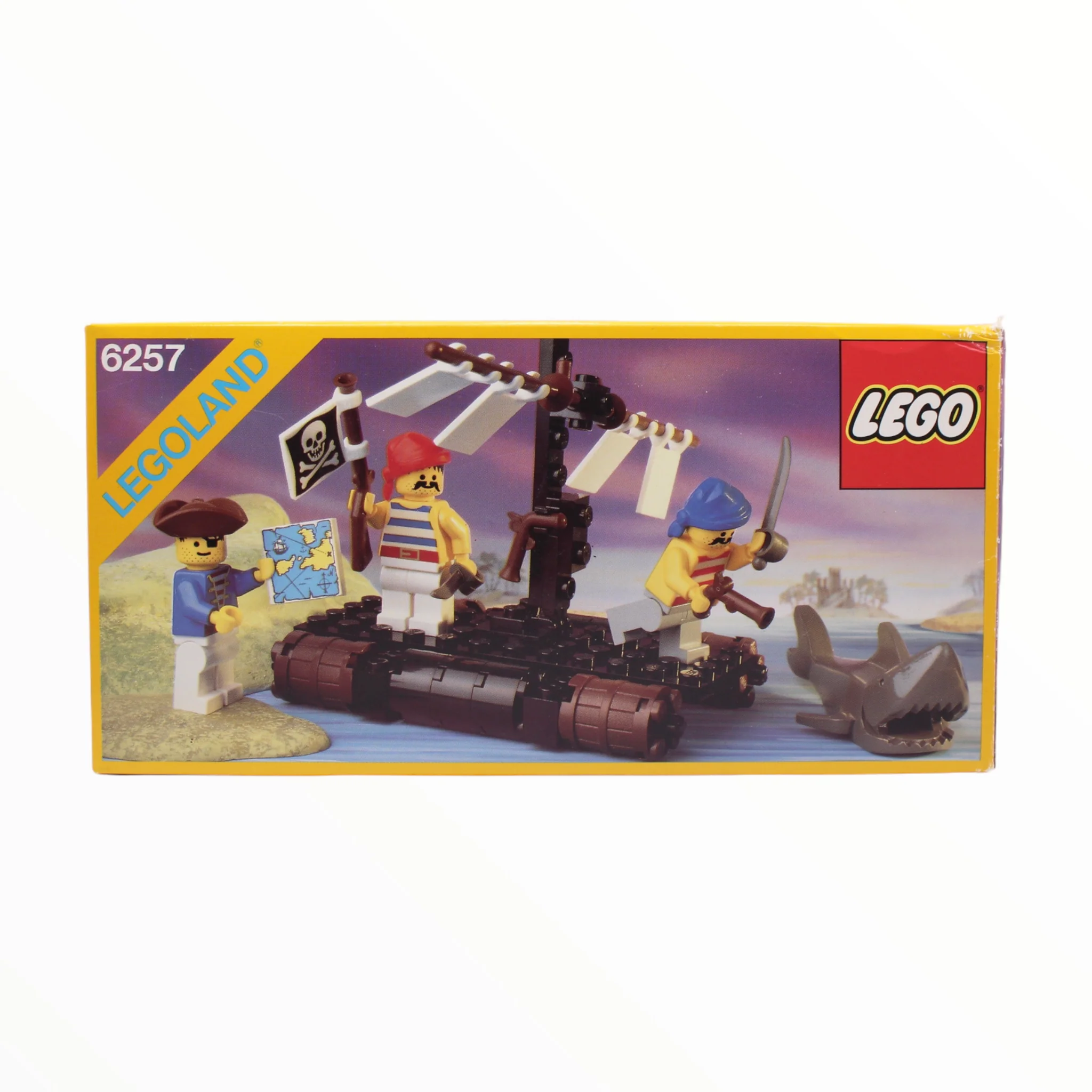 Certified Used Set 6257 Pirates Castaway’s Raft