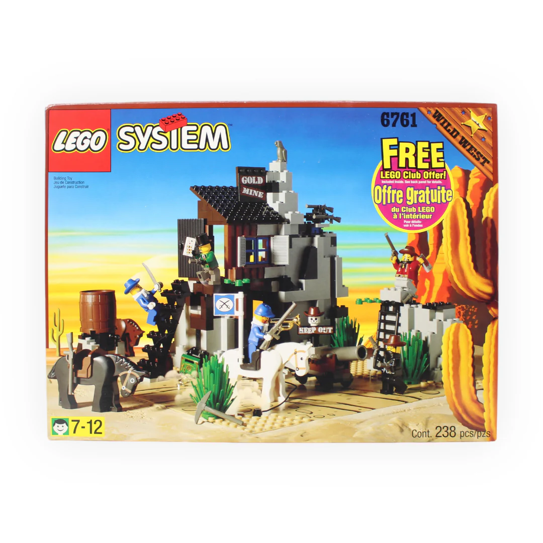 Certified Used Set 6761 Wild West Bandit’s Secret Hide-Out