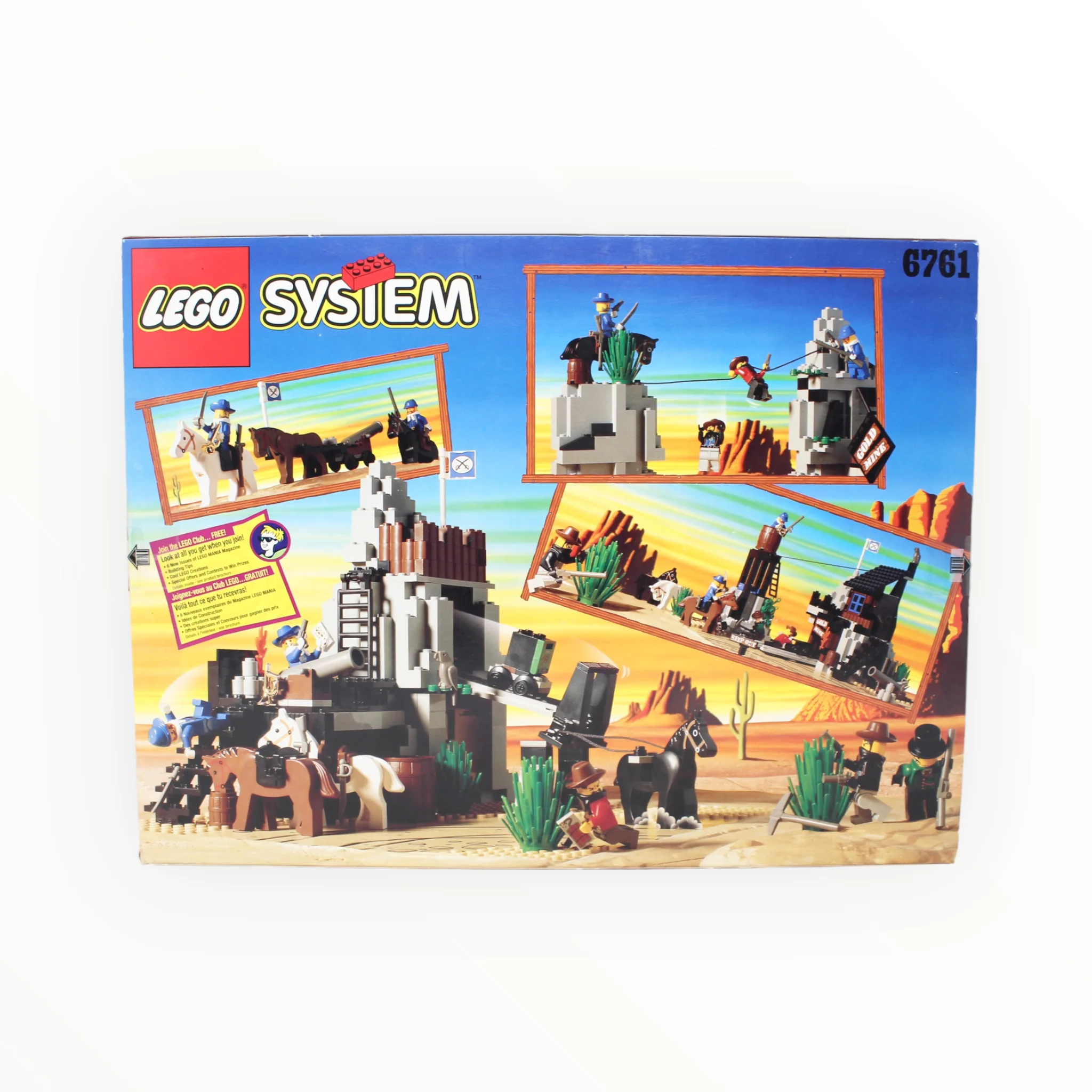 Certified Used Set 6761 Wild West Bandits’ Secret Hideout (open box, sealed bags) - Image 2